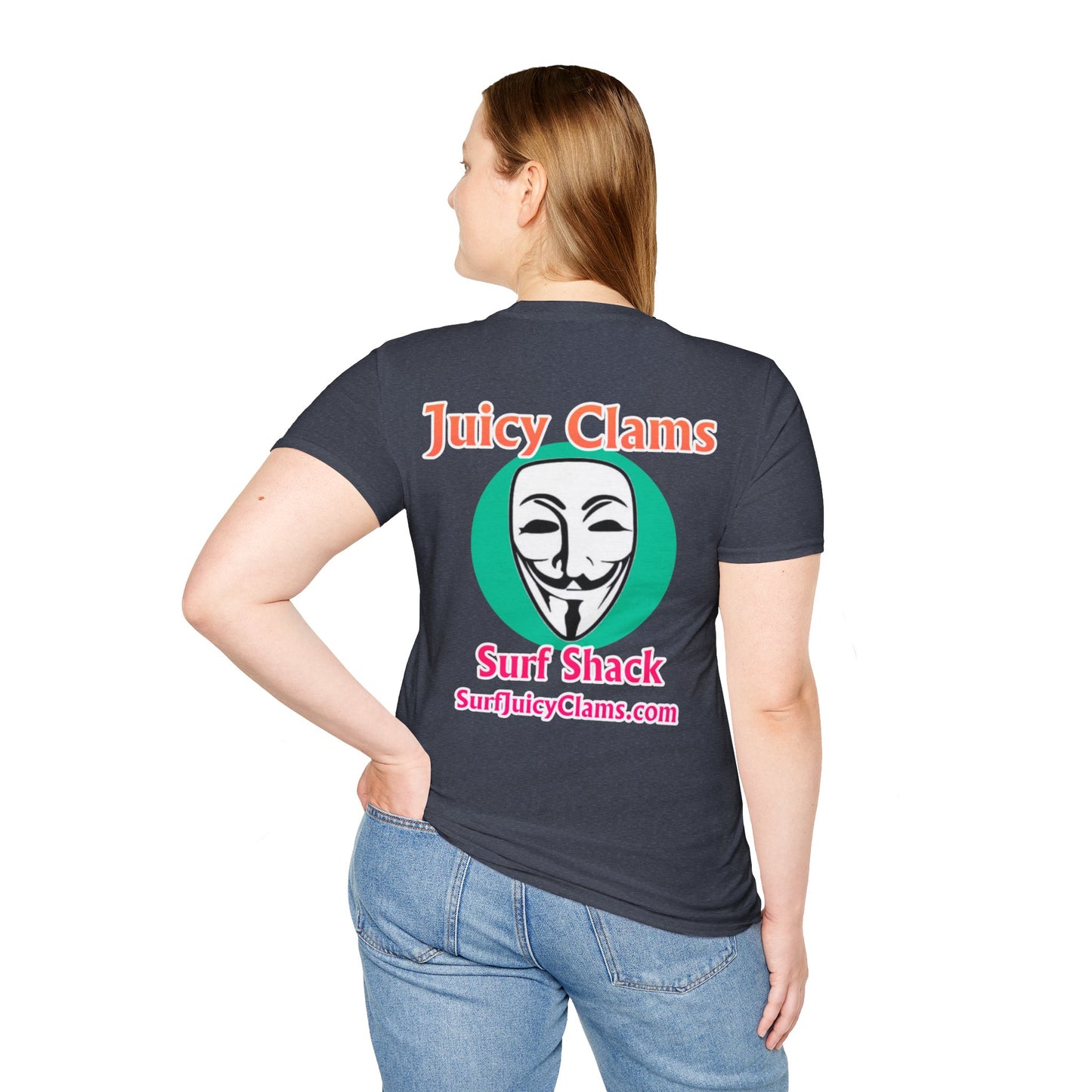 Juicy Clams Unisex Logo T-Shirt (L030)