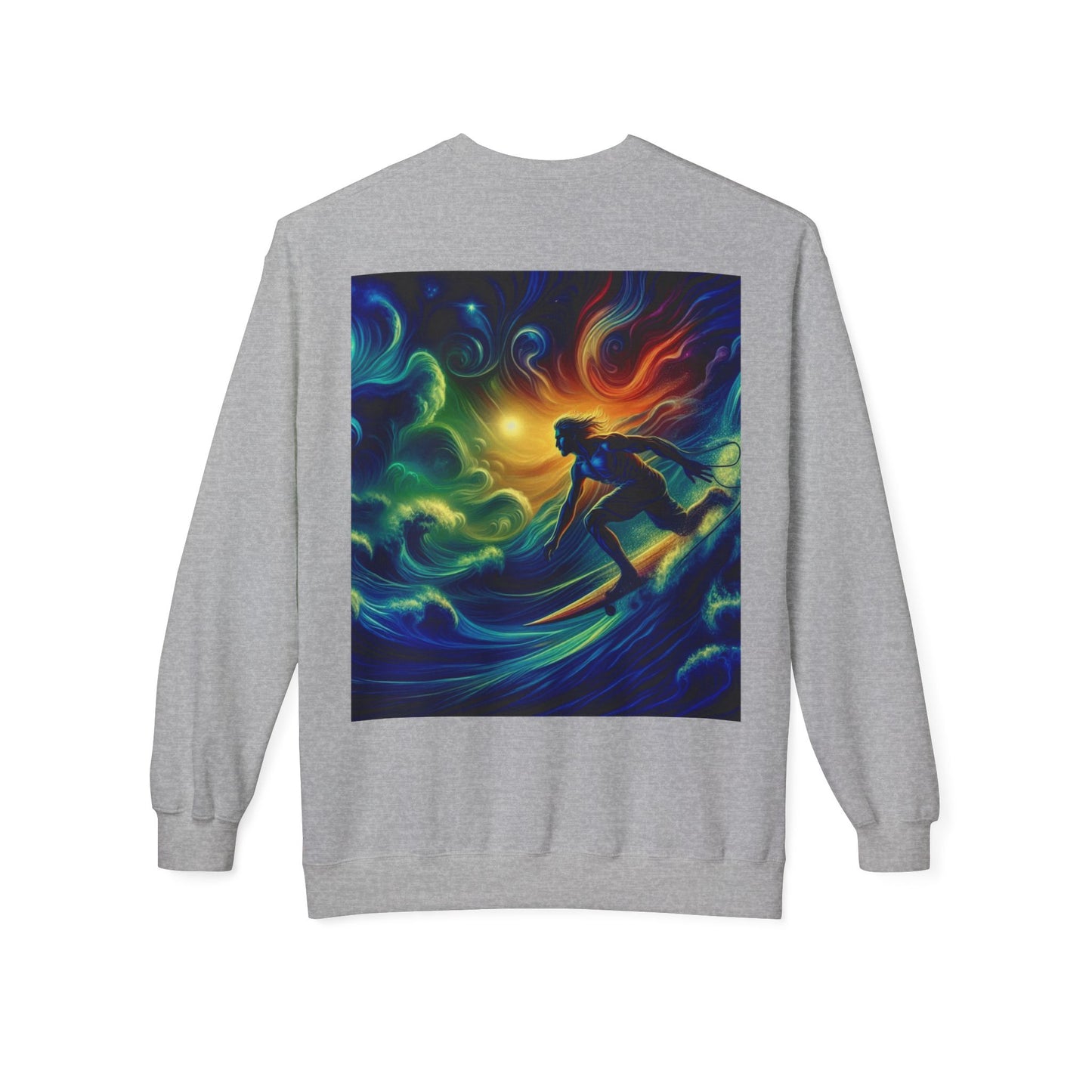 Juicy Clams Unisex Midweight Fleece Crewneck Sweatshirt (D028)