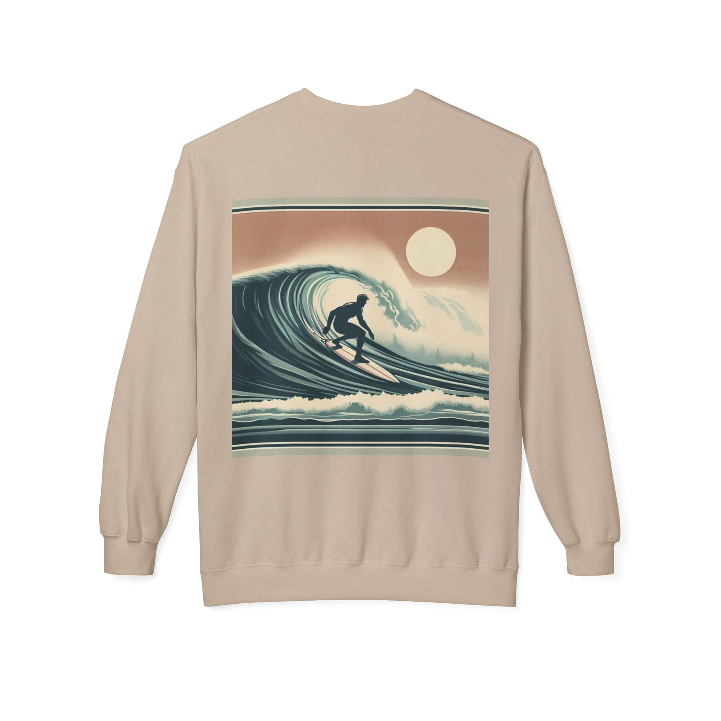 Juicy Clams Unisex Midweight Fleece Crewneck Sweatshirt (V041)