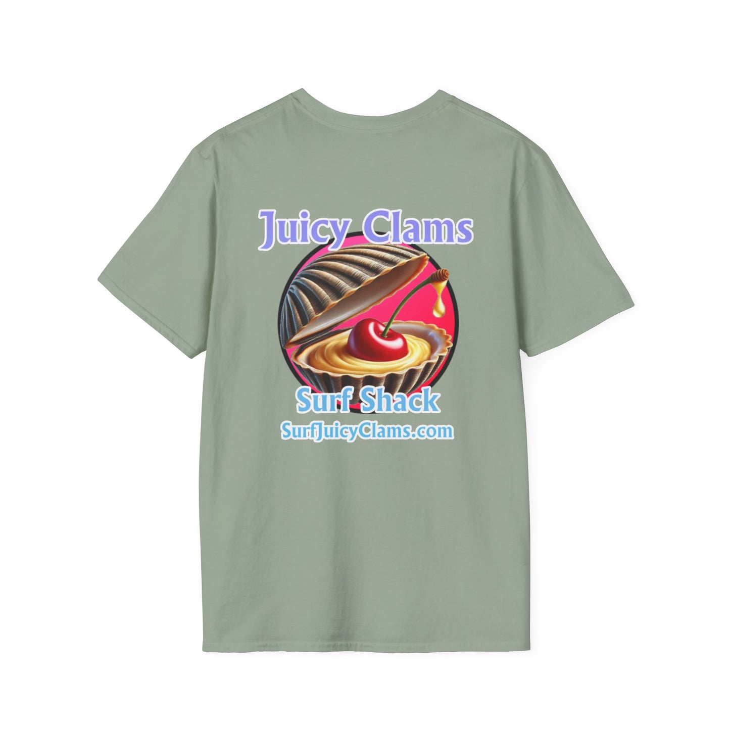 Juicy Clams Unisex Logo T-Shirt (A012)