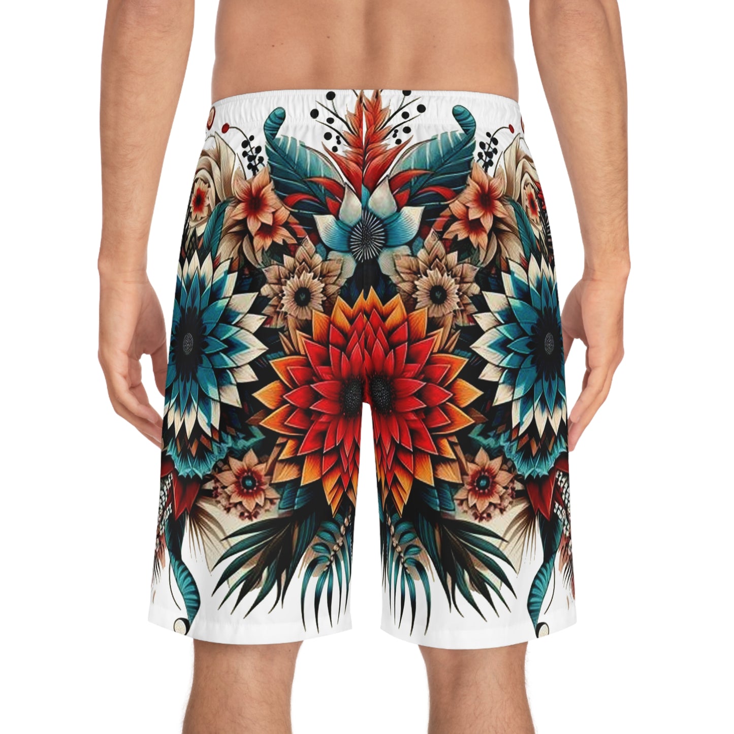 Juicy Clams Men's Board Shorts (H062)