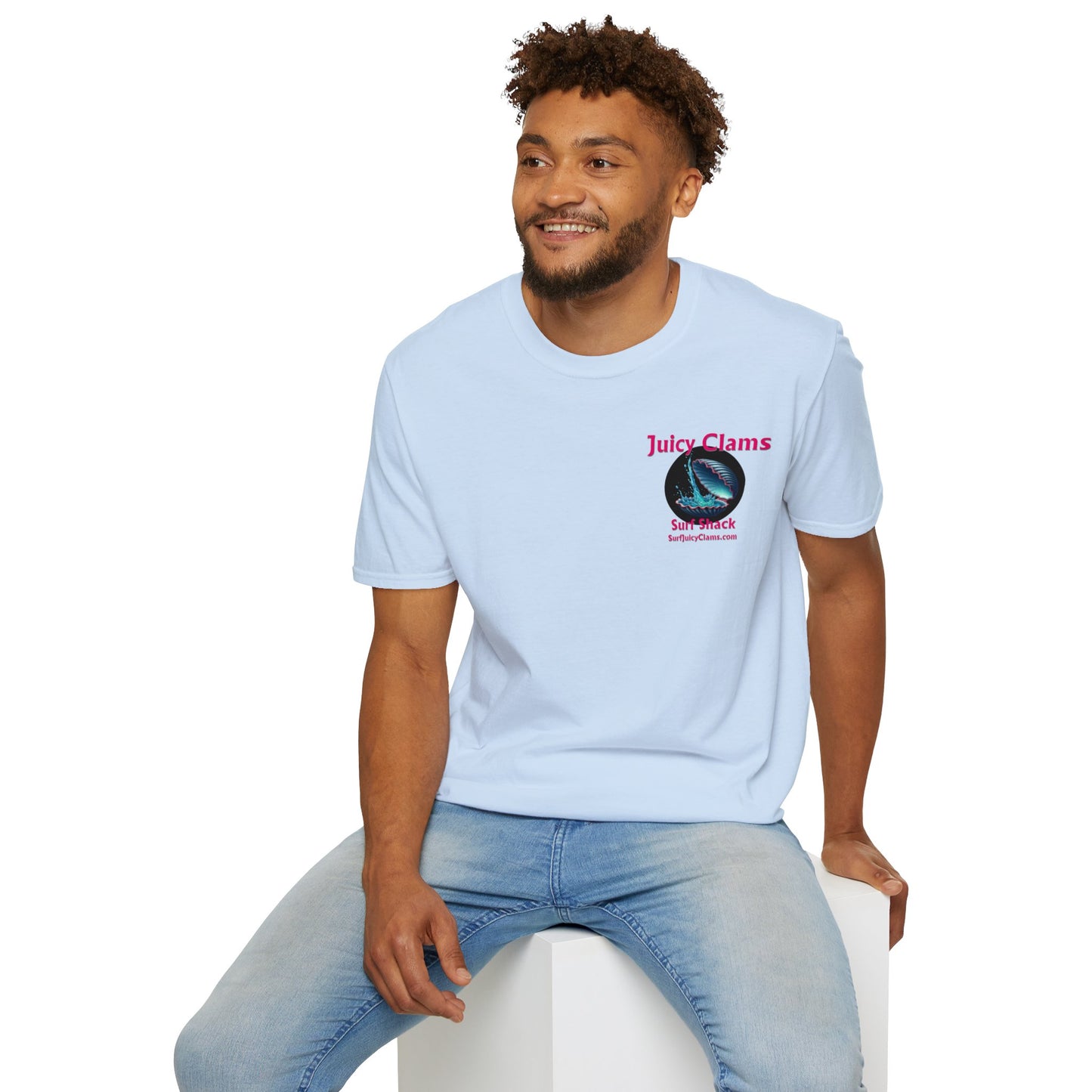 Juicy Clams Unisex Logo T-Shirt (L010)