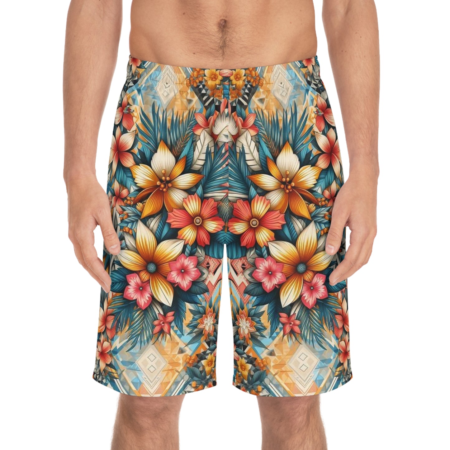 Juicy Clams Men's Board Shorts (1034)