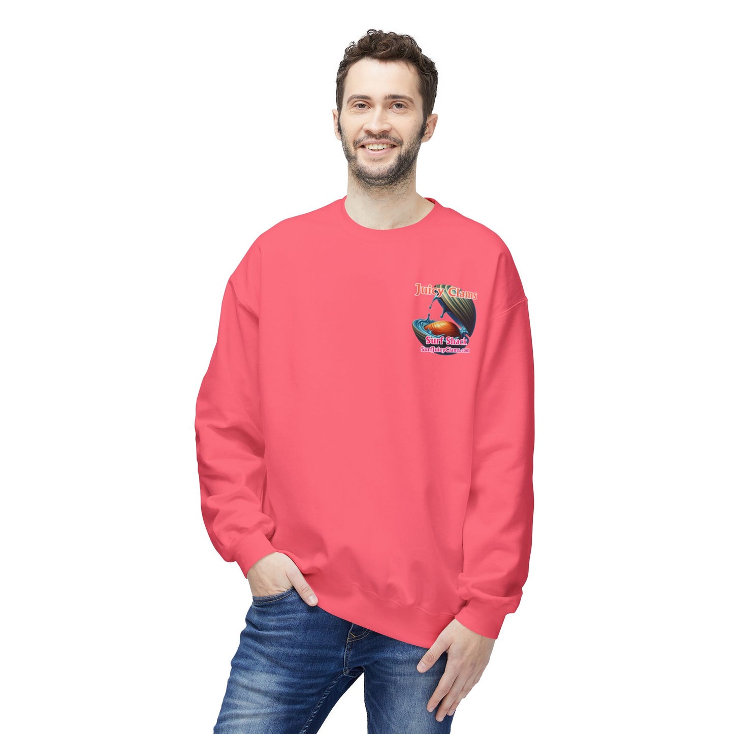 Juicy Clams Unisex Midweight Sweatshirt (A028)