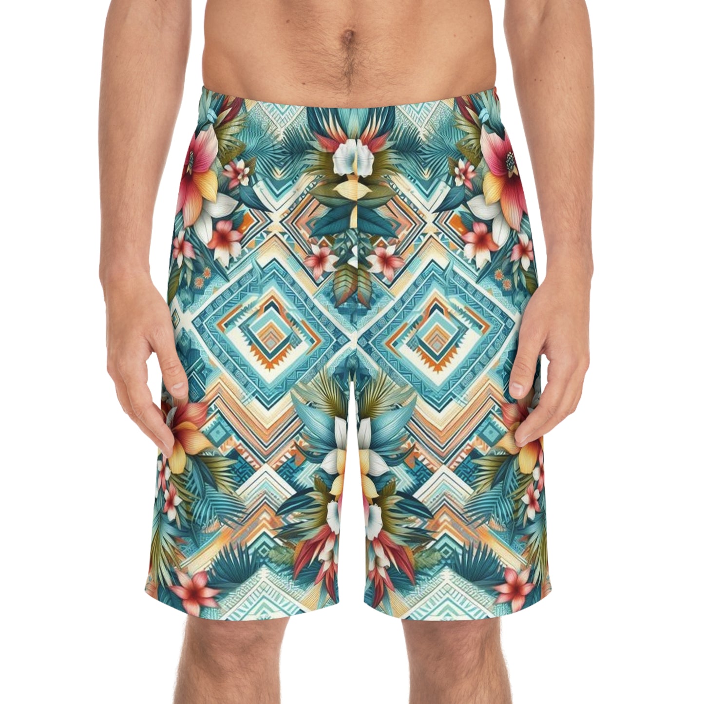 Juicy Clams Men's Board Shorts (1020)