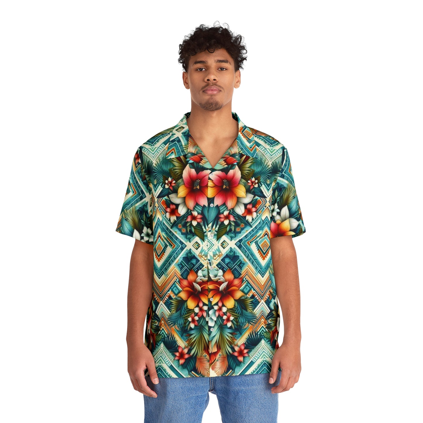 Juicy Clams Men's Hawaiian Shirt (H020)