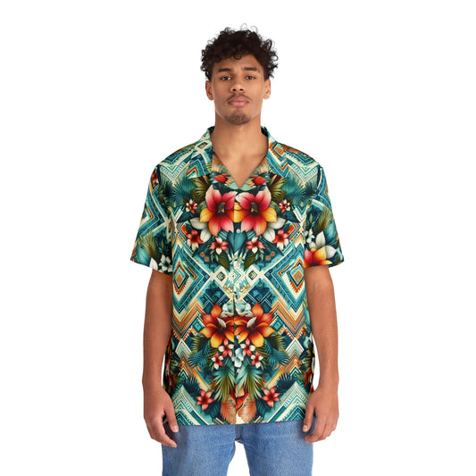 Juicy Clams Men's Hawaiian Shirt (H020)