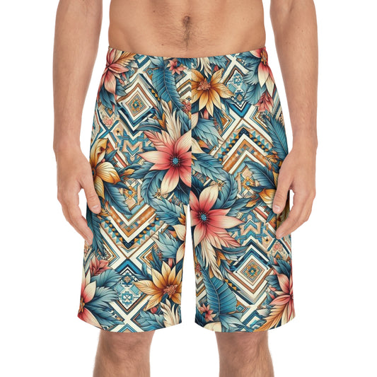 Juicy Clams Men's Board Shorts (1117)