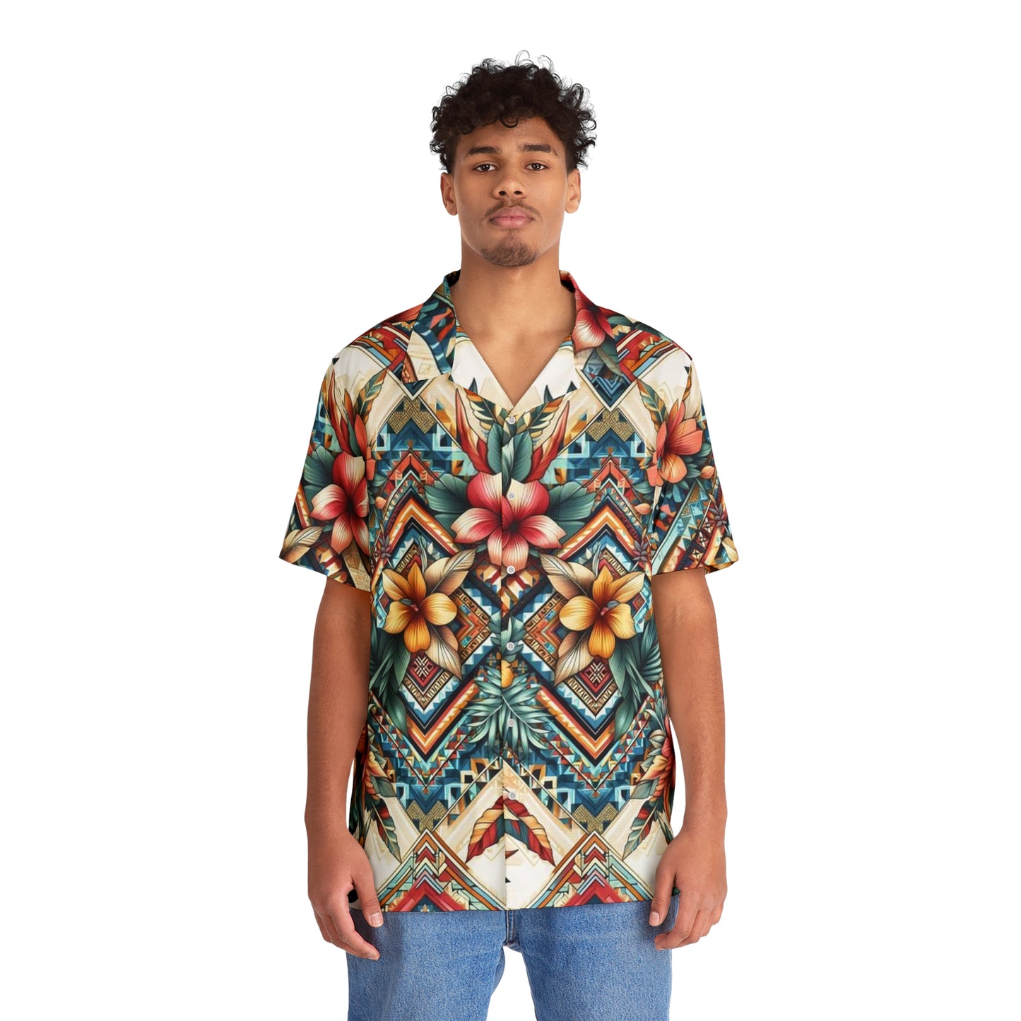 Juicy Clams Men's Hawaiian Shirt (1149)