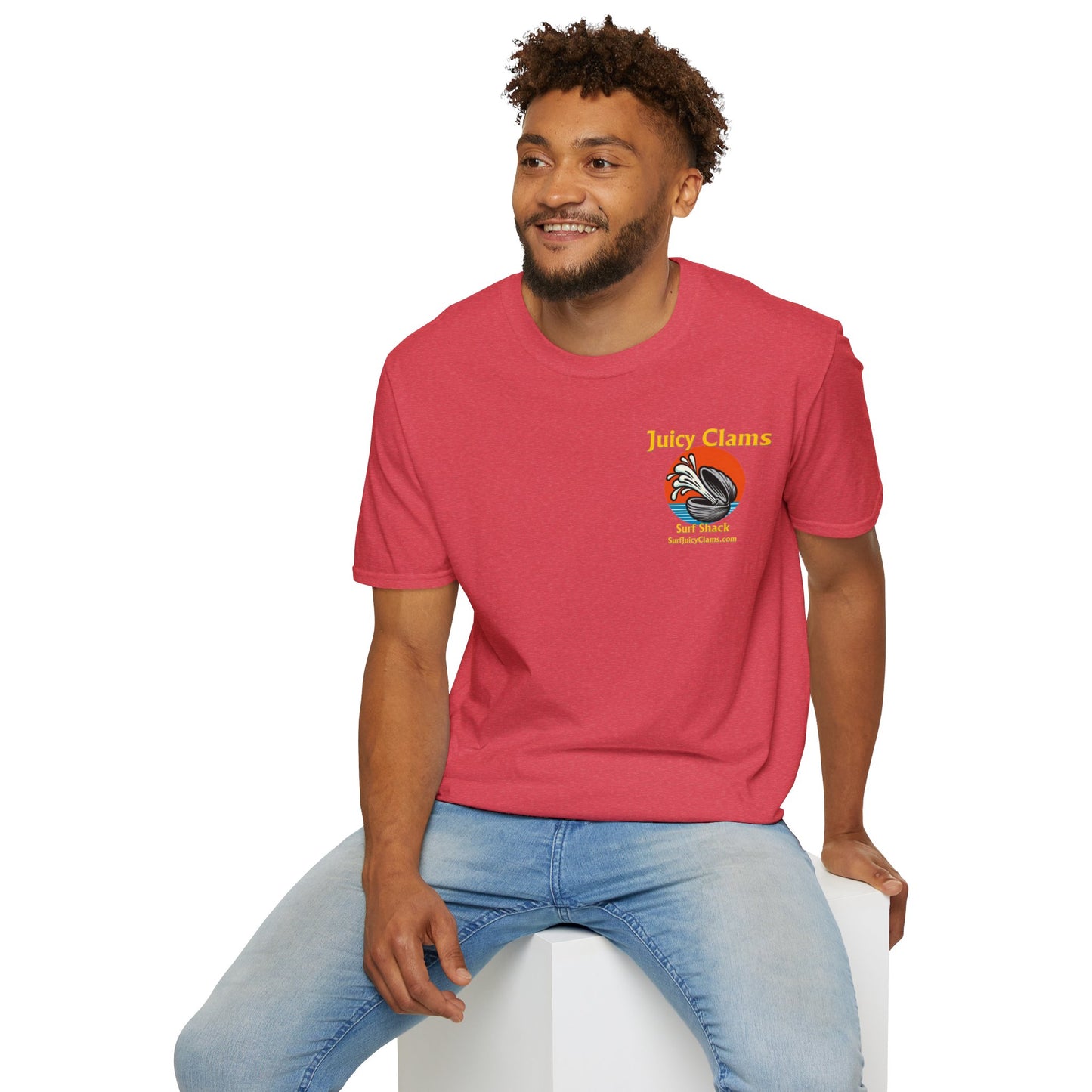 Juicy Clams Unisex Logo T-Shirt (L005)