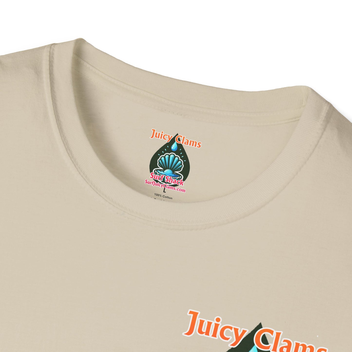 Juicy Clams Unisex Logo T-Shirt (A015)