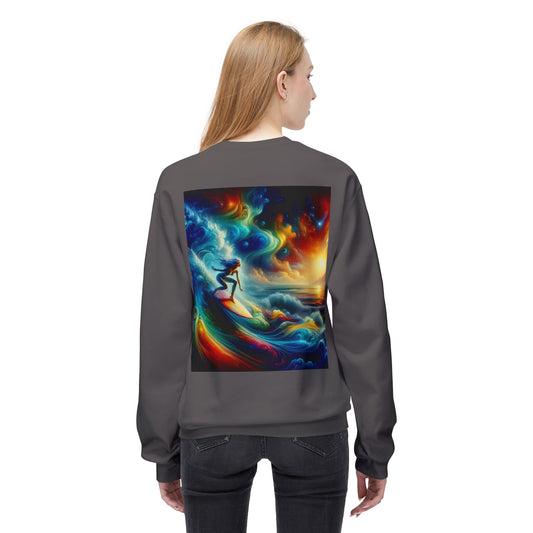 Juicy Clams Unisex Midweight Fleece Crewneck Sweatshirt (D035)