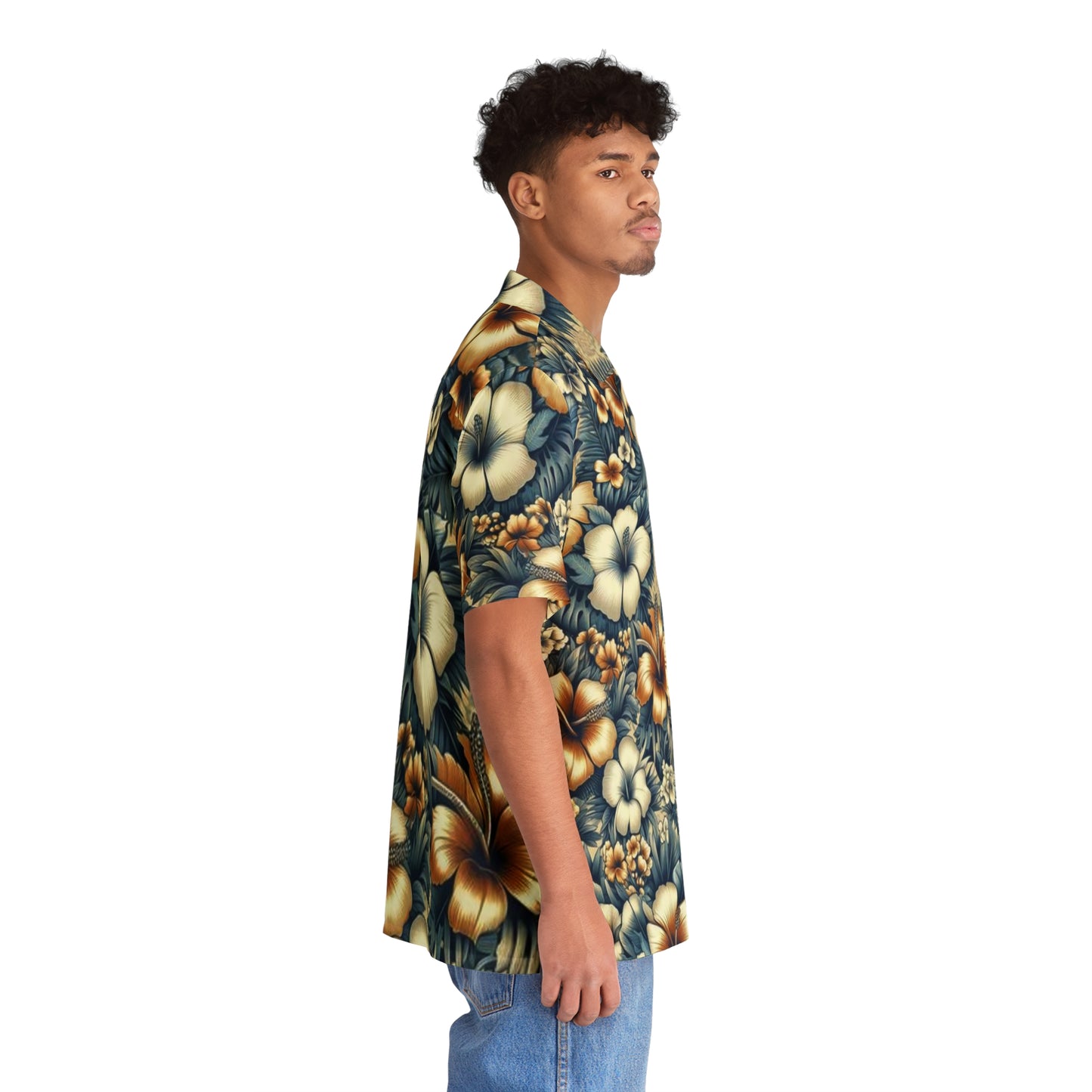 Juicy Clams Men's Hawaiian Shirt (1125)