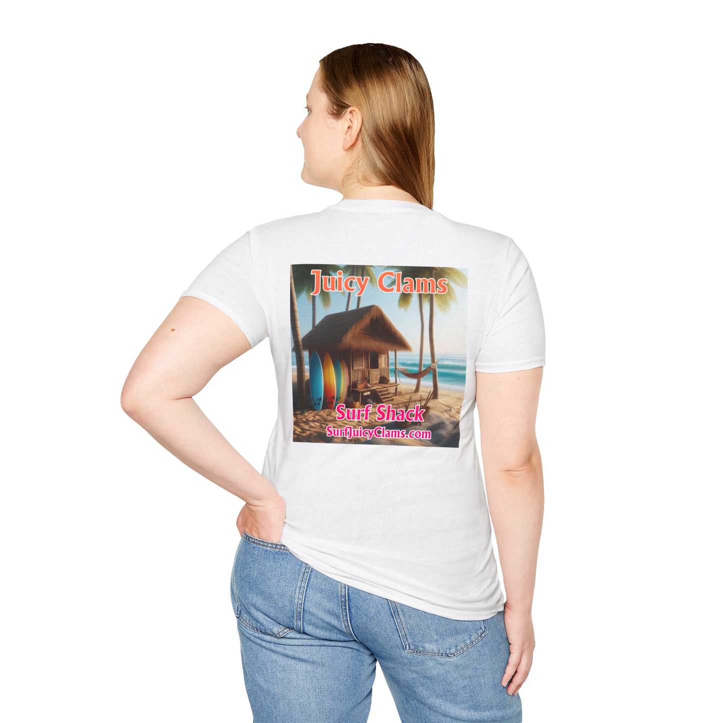Juicy Clams Unisex Logo T-Shirt (S004)