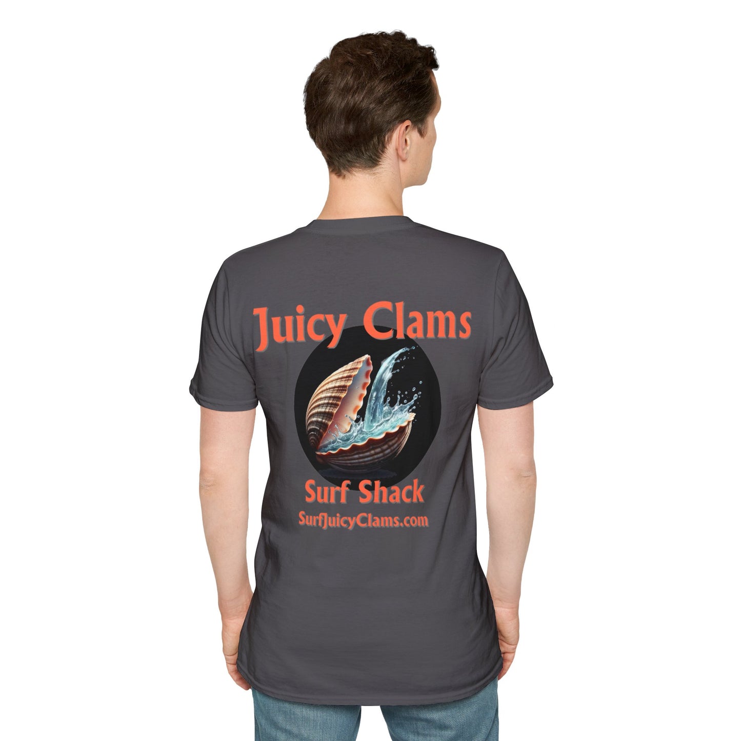 Juicy Clams Unisex Logo T-Shirt (L007)