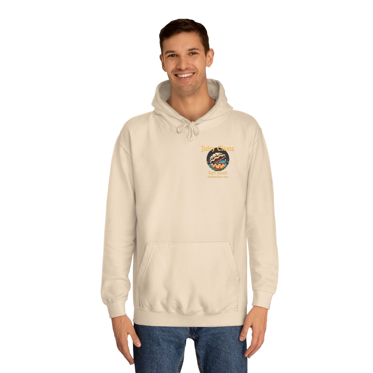 Juicy Clams Unisex College Hoodie (L008)