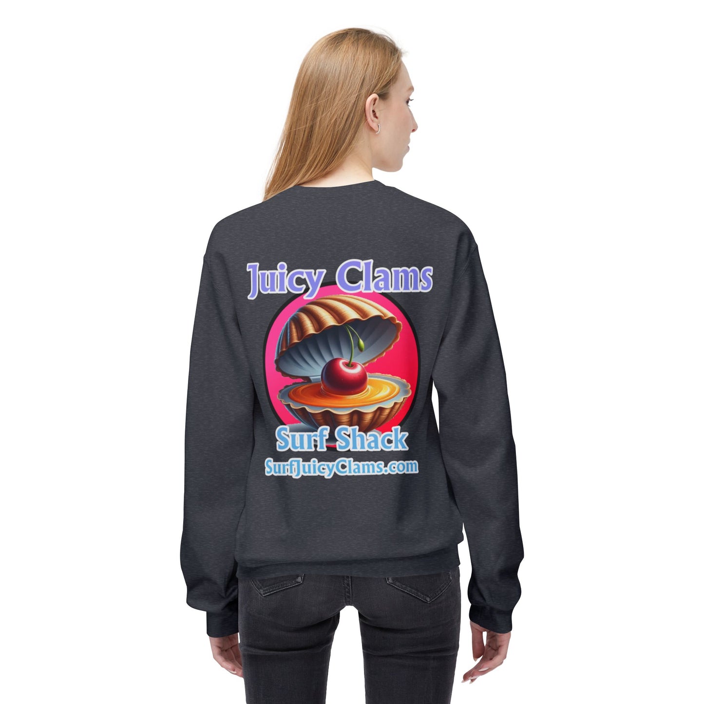 Juicy Clams Unisex Midweight Sweatshirt (A021)