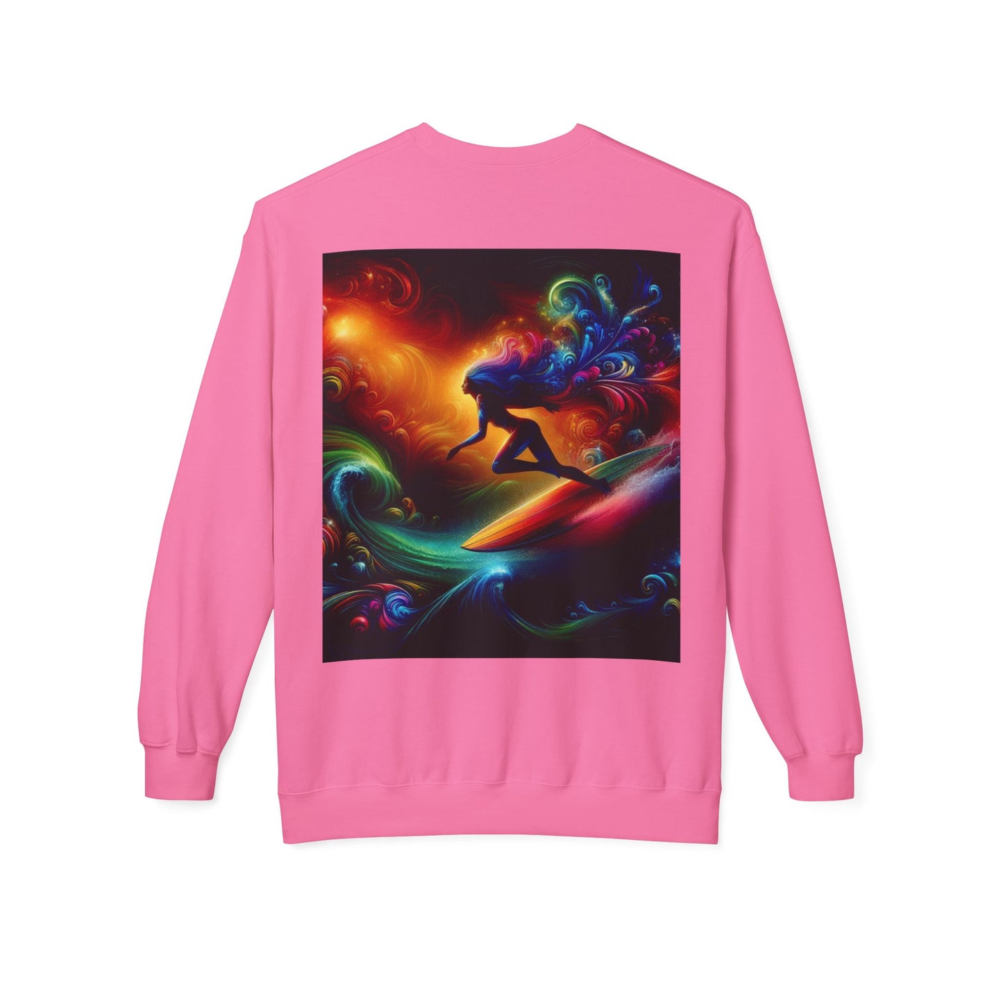 Juicy Clams Unisex Midweight Fleece Crewneck Sweatshirt (D011)