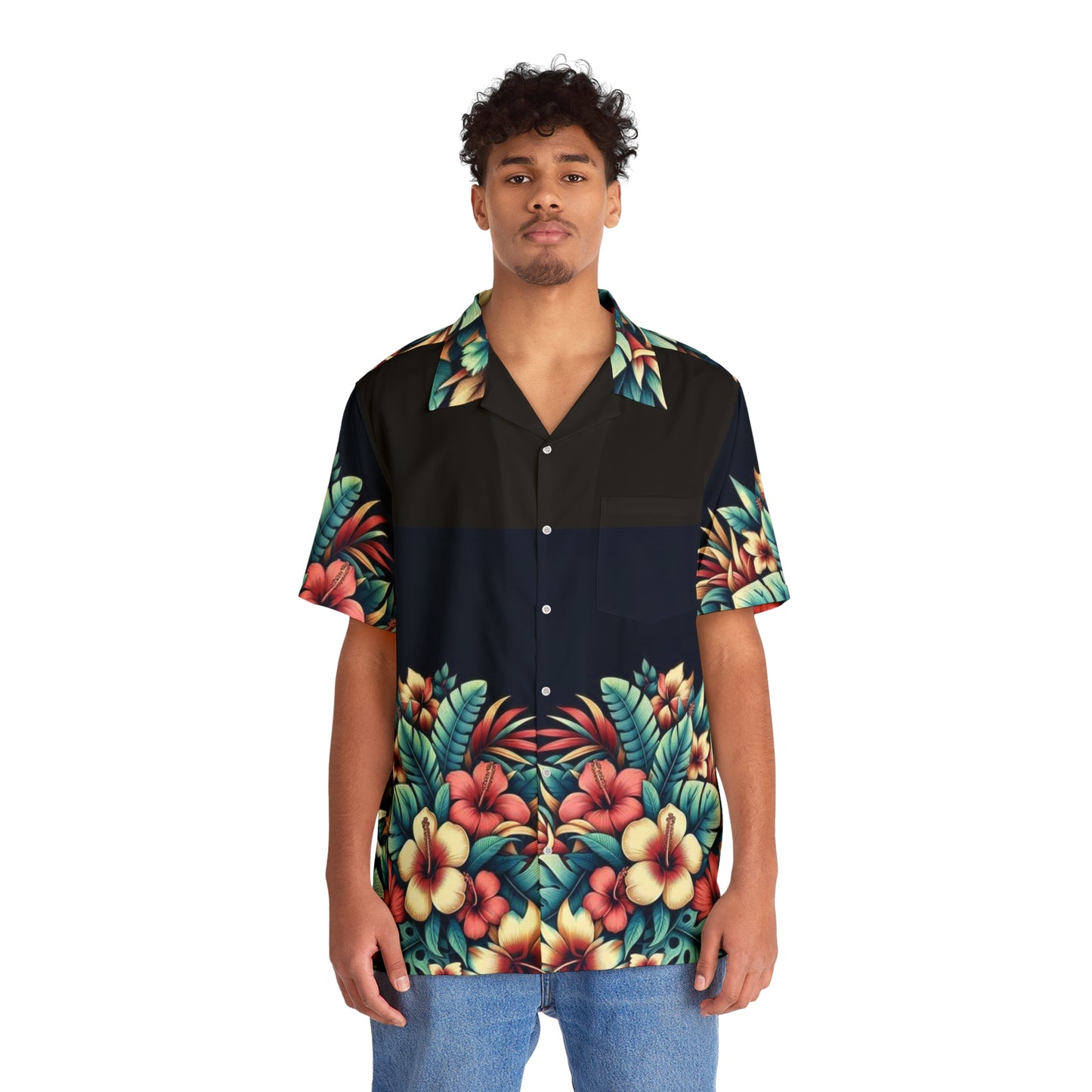 Juicy Clams Men's Hawaiian Shirt (1088)