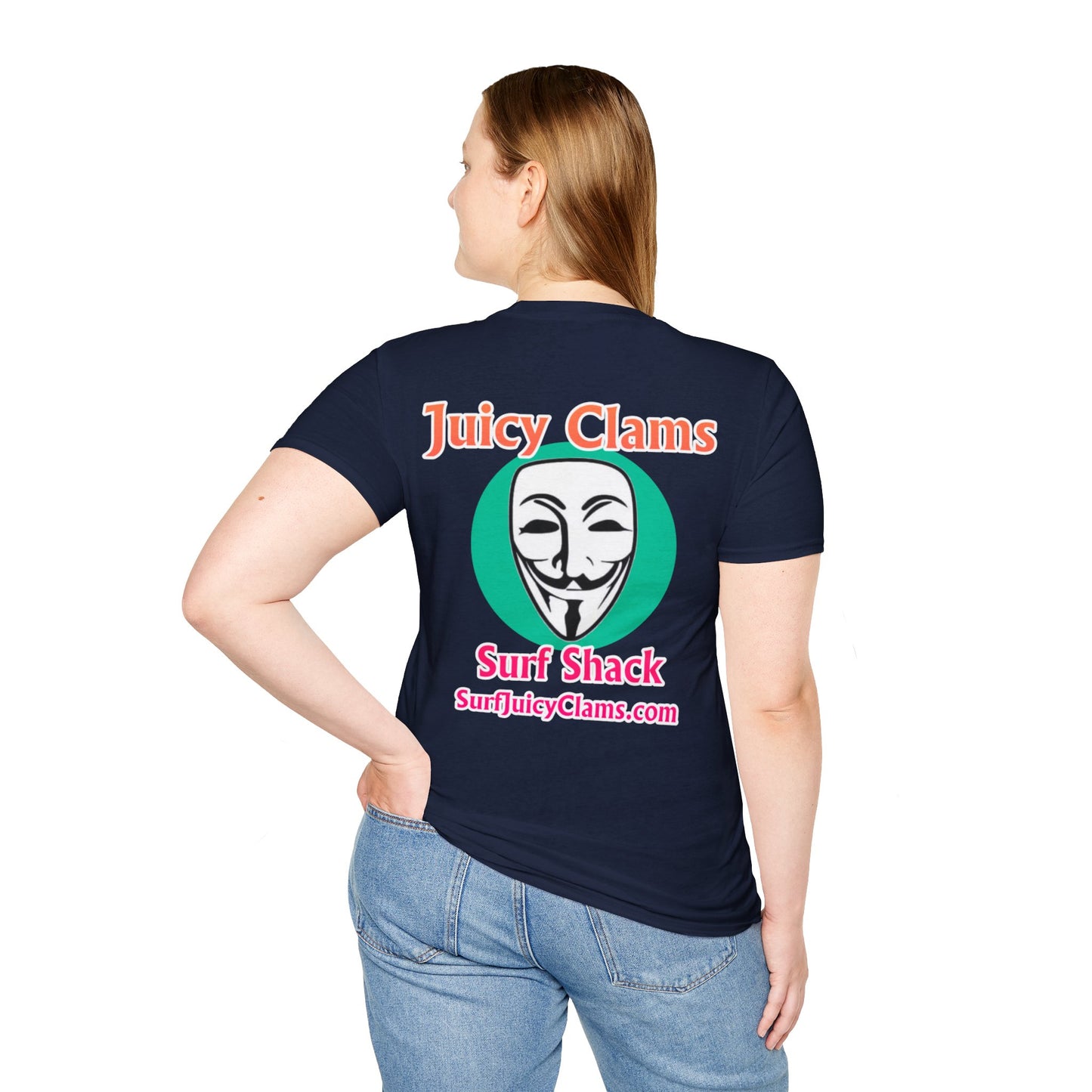 Juicy Clams Unisex Logo T-Shirt (L030)