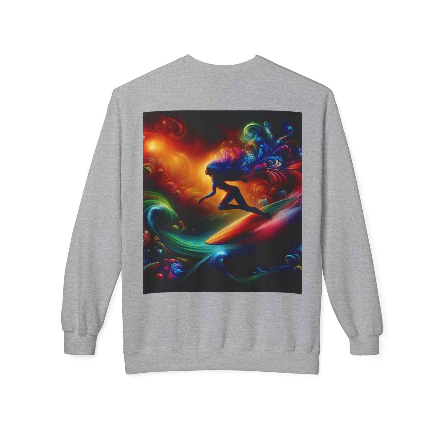 Juicy Clams Unisex Midweight Fleece Crewneck Sweatshirt (D011)