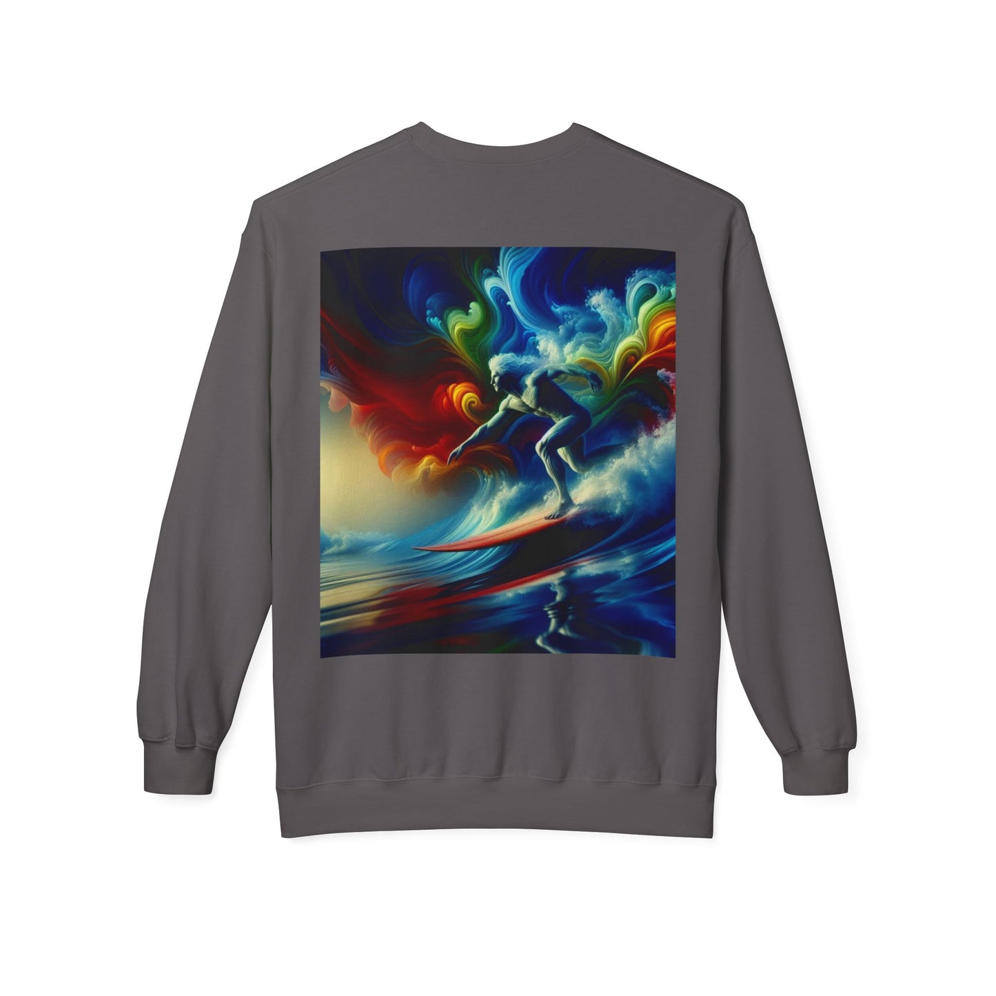 Juicy Clams Unisex Midweight Fleece Crewneck Sweatshirt (D041)