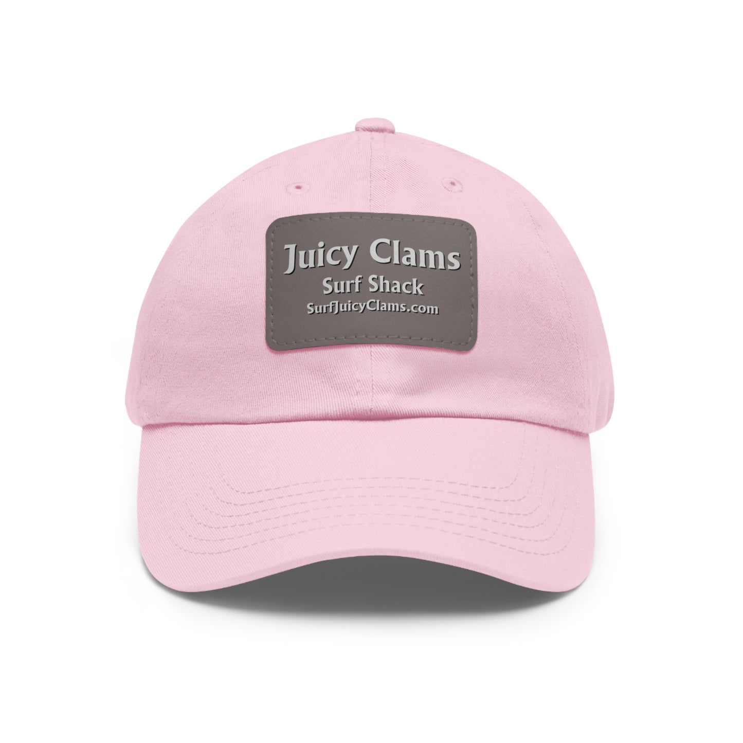 Juicy Clams Ball Cap with Grey Patch