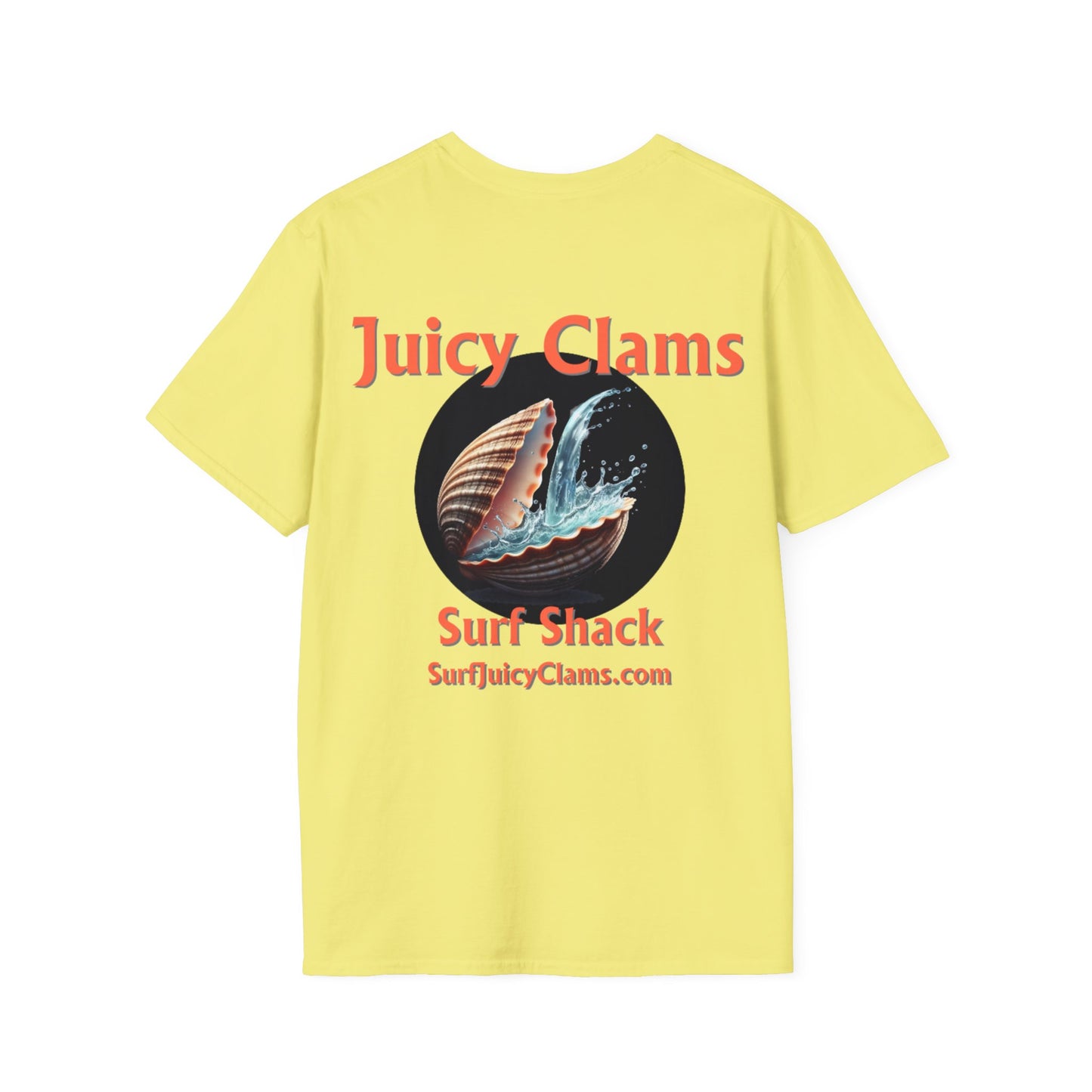 Juicy Clams Unisex Logo T-Shirt (L007)