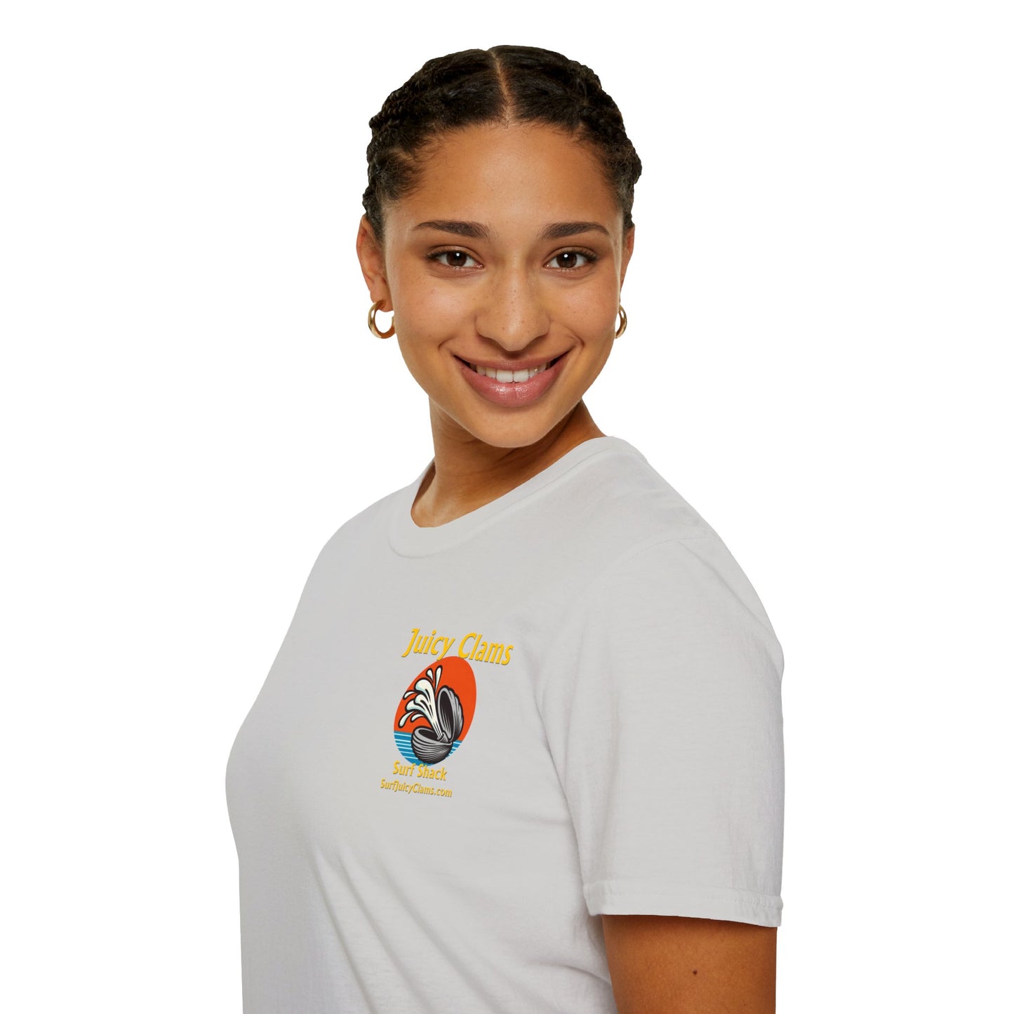 Juicy Clams Unisex Logo T-Shirt (L005)