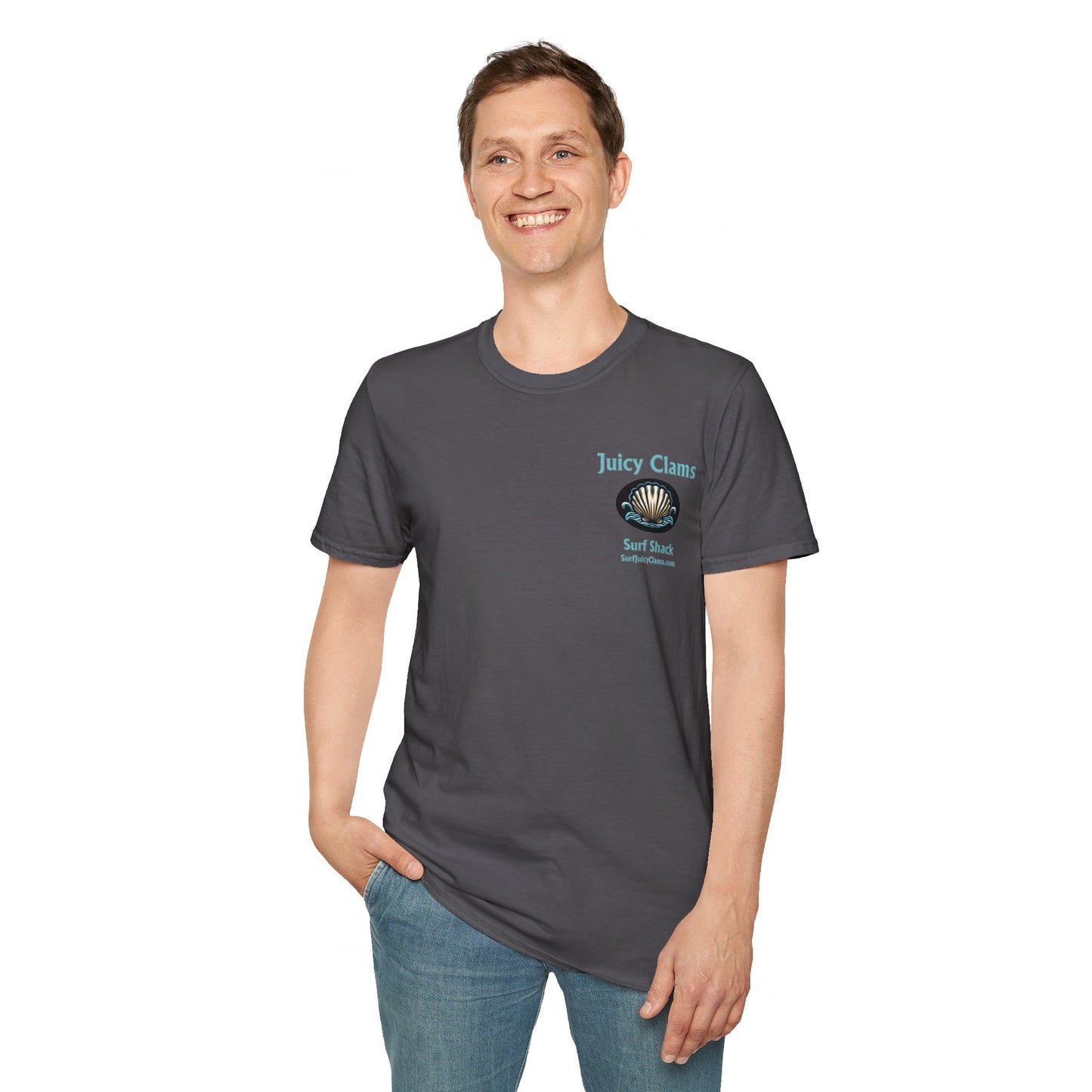 Juicy Clams Unisex Logo T-Shirt (L003)