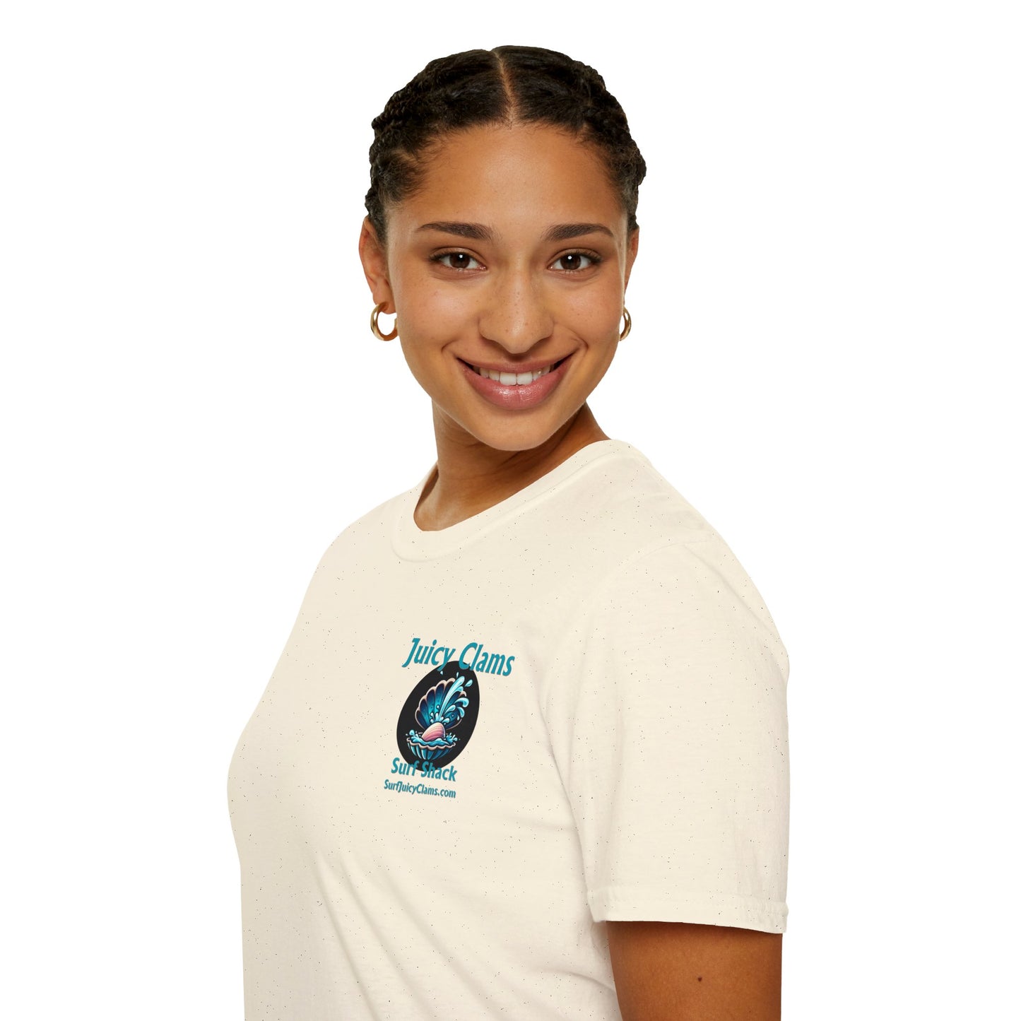 Juicy Clams Unisex Logo T-Shirt (L004)