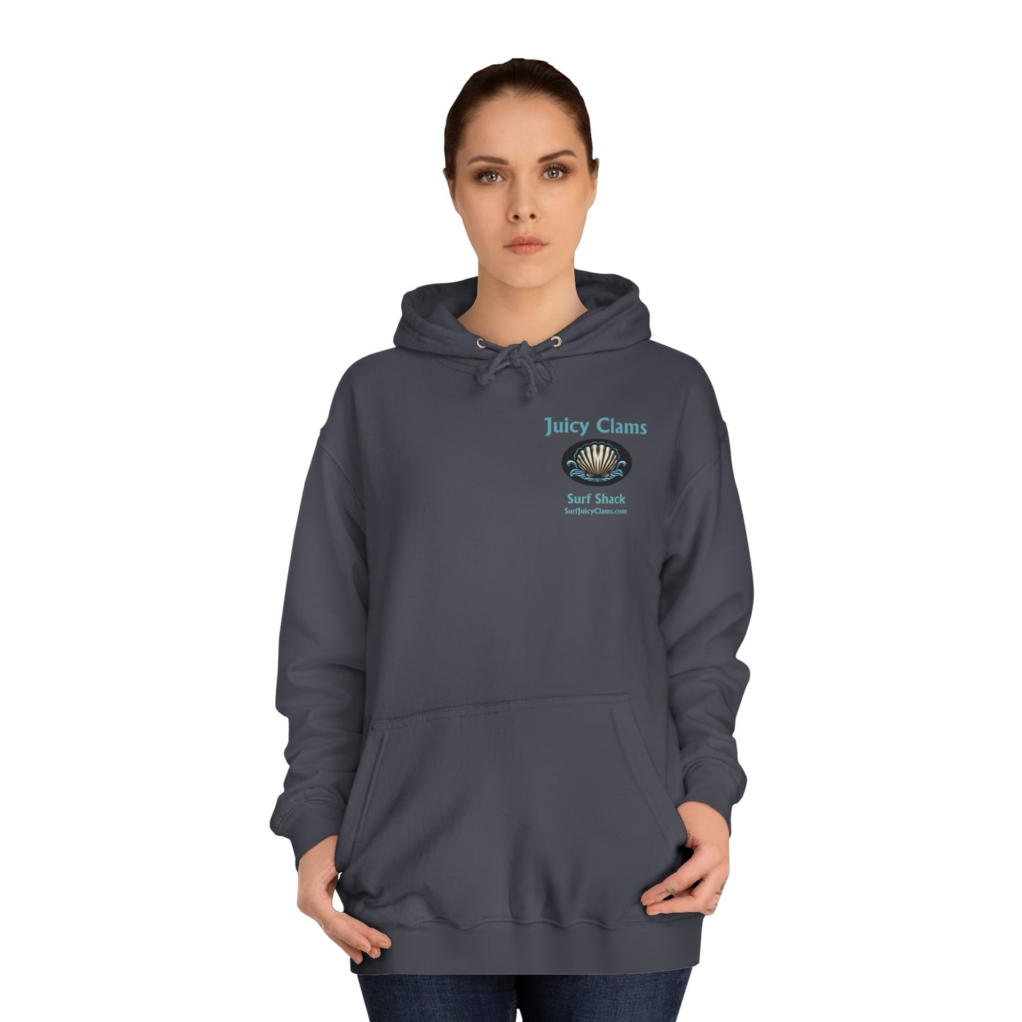 Juicy Clams Unisex College Hoodie (L003)