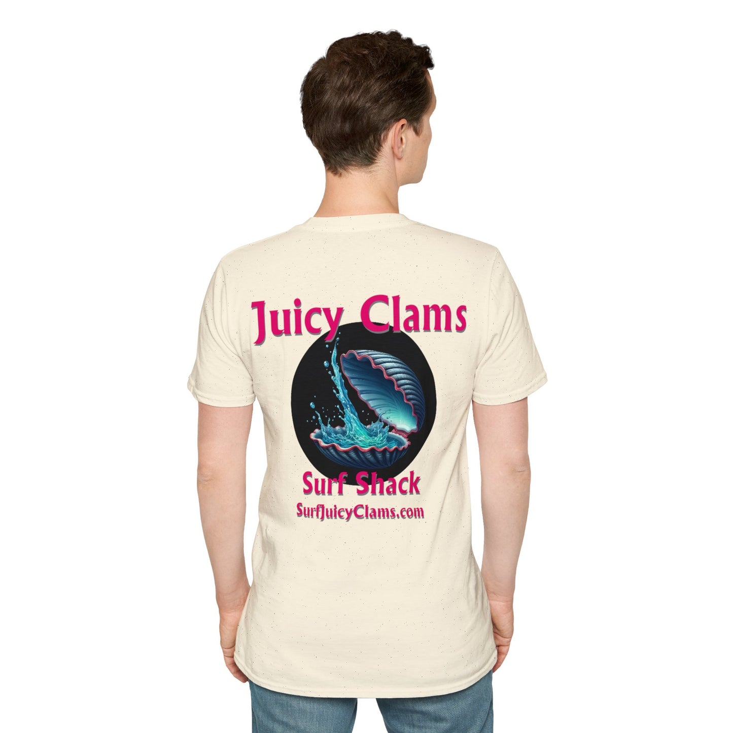 Juicy Clams Unisex Logo T-Shirt (L010)