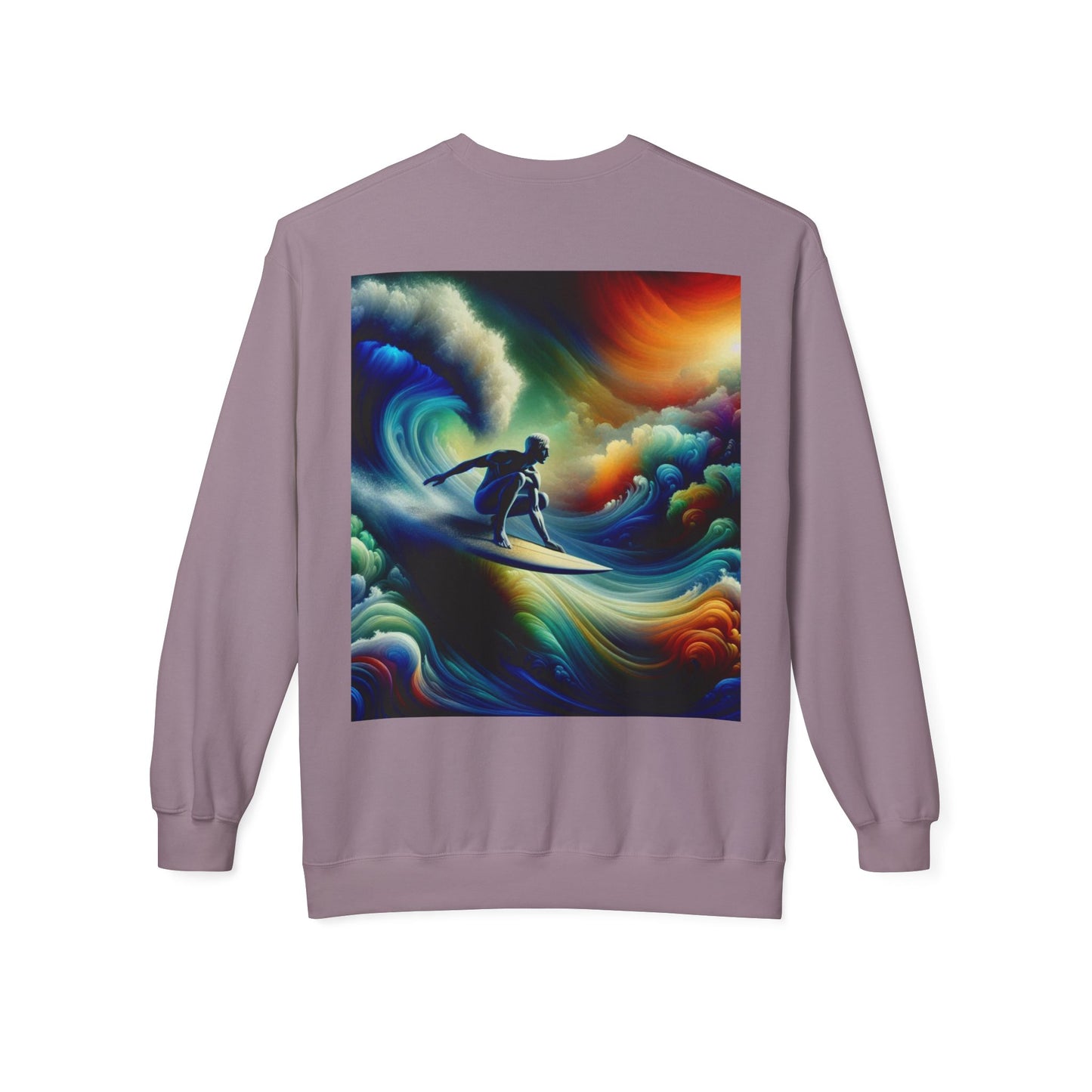 Juicy Clams Unisex Midweight Fleece Crewneck Sweatshirt (D048)