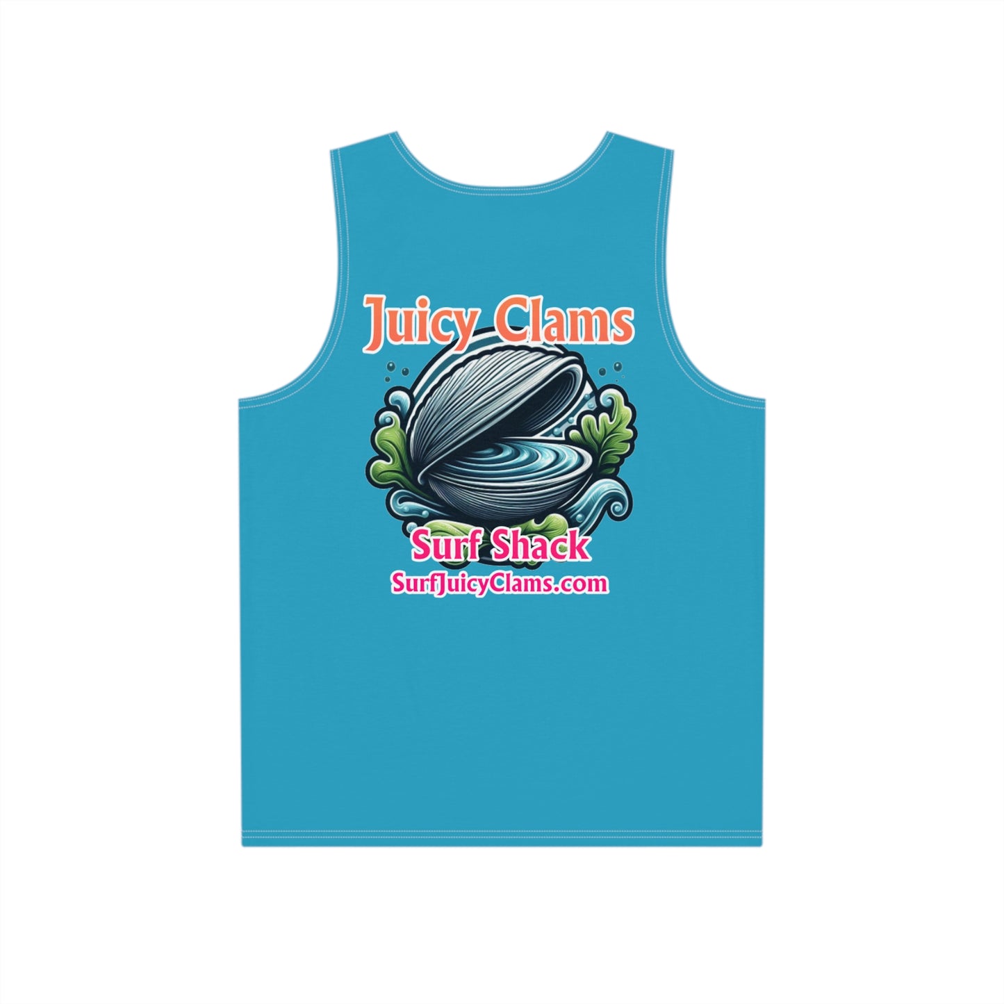 Juicy Clams Men's Logo Tank (A013)