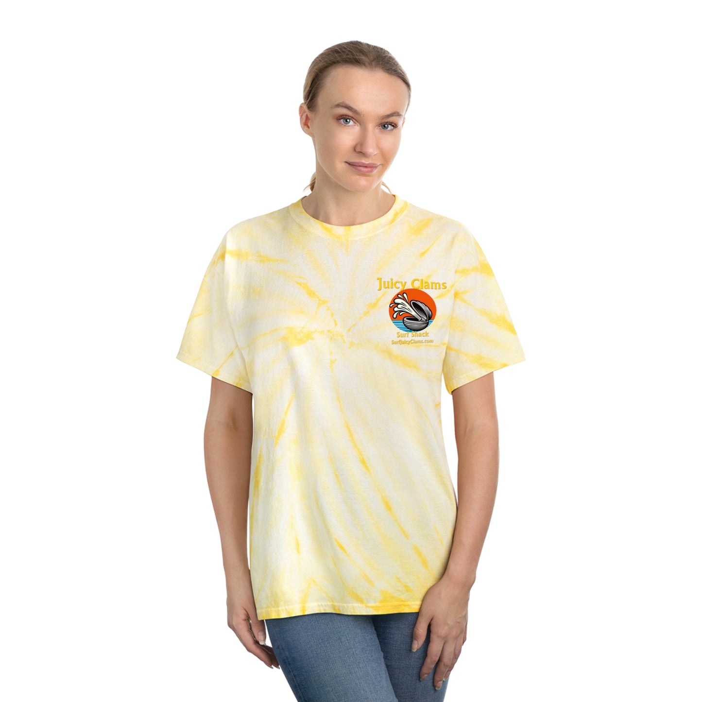 Juicy Clams Tie-Dye Cyclone Tee (L005)