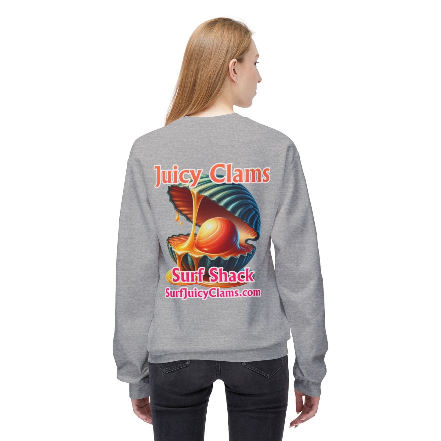 Juicy Clams Unisex Midweight Sweatshirt (L027)