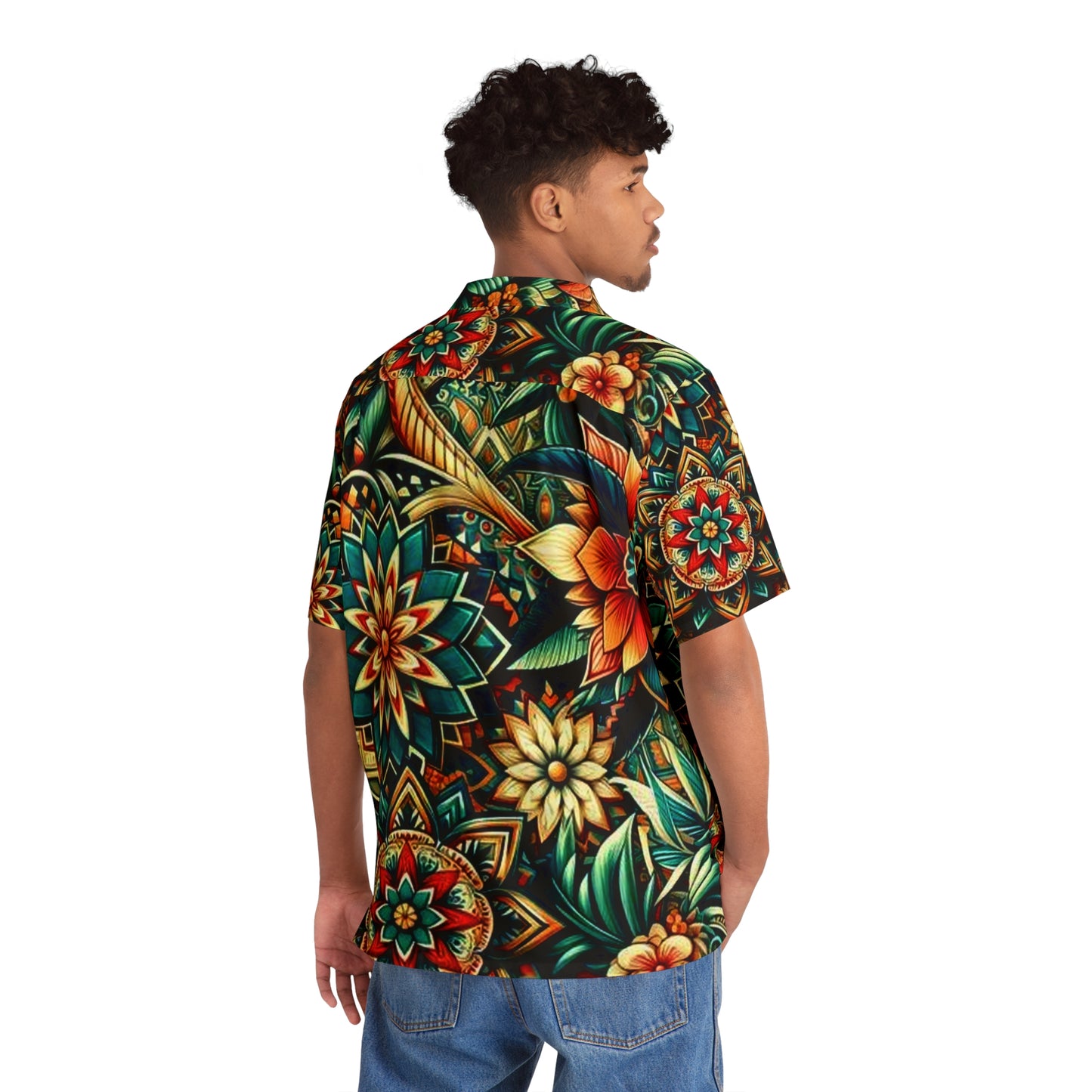 Juicy Clams Men's Hawaiian Shirt (1017)