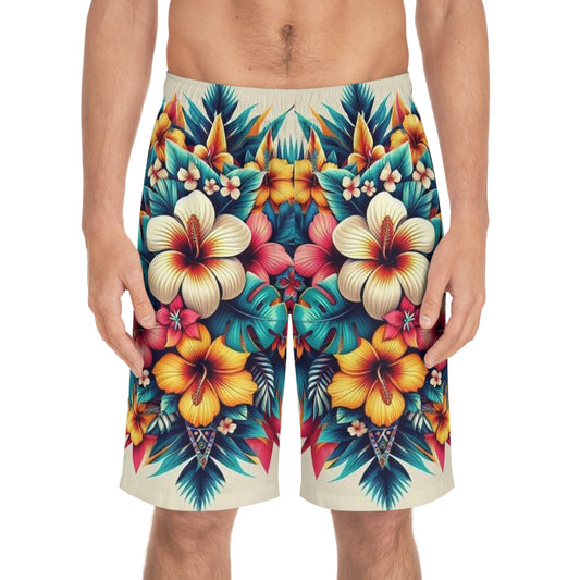 Juicy Clams Men's Board Shorts (1011)