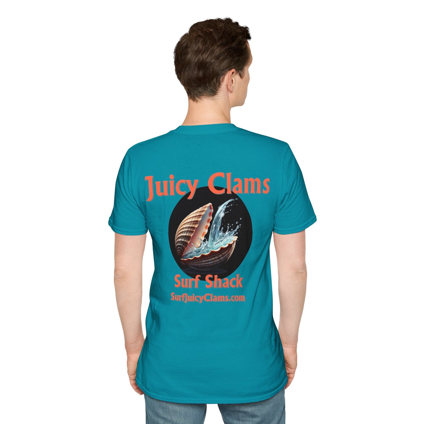 Juicy Clams Unisex Logo T-Shirt (L007)