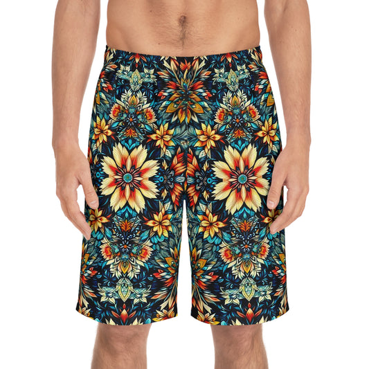 Juicy Clams Men's Board Shorts (H005)