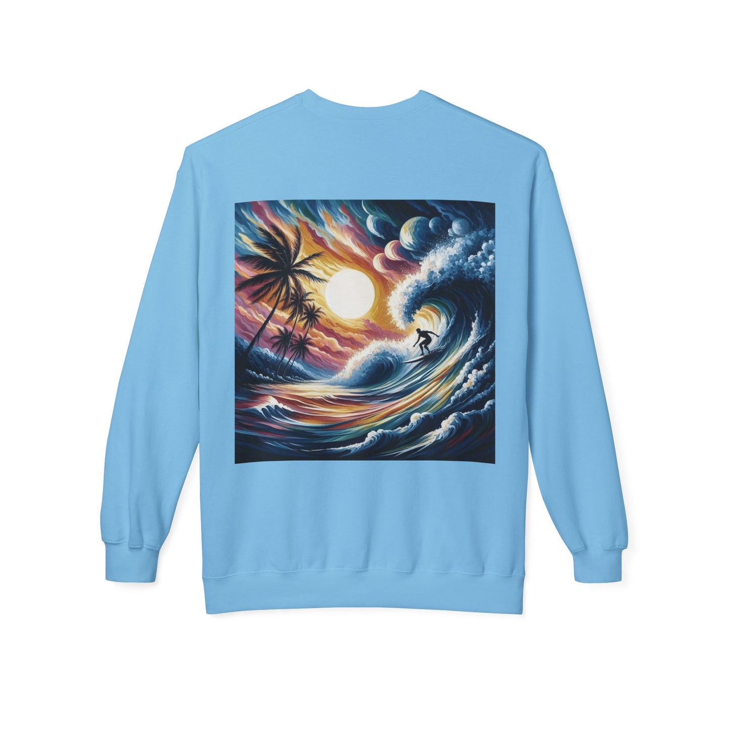 Juicy Clams Unisex Midweight Fleece Crewneck Sweatshirt (V035)