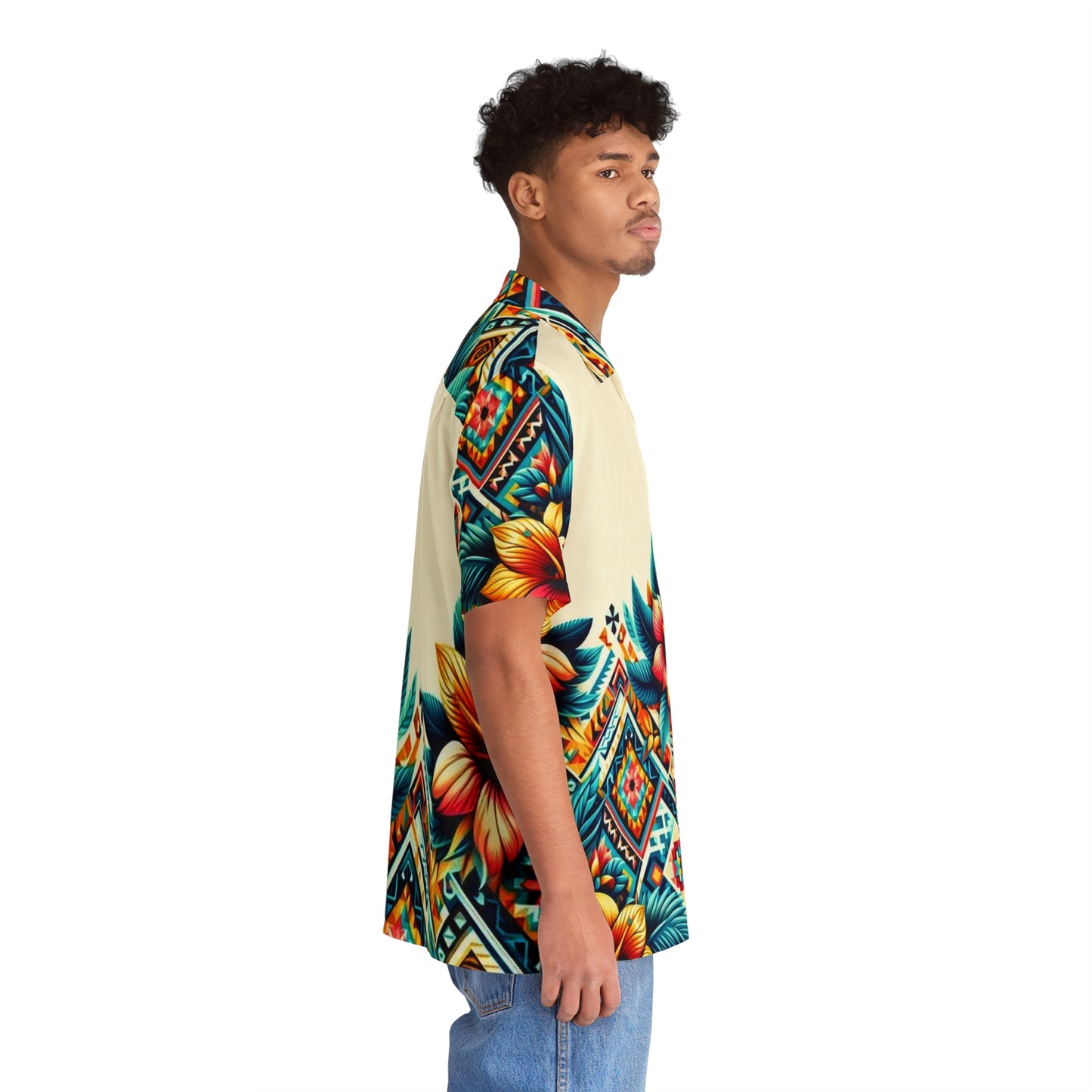 Juicy Clams Men's Hawaiian Shirt (1007)