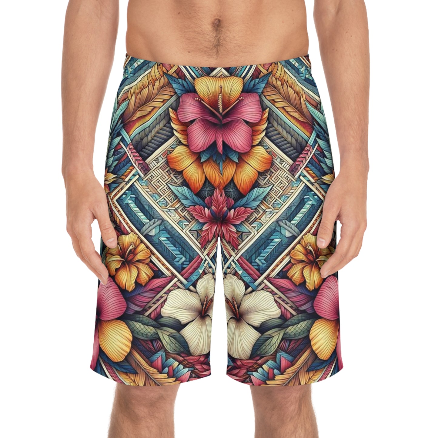 Juicy Clams Men's Board Shorts (1154)