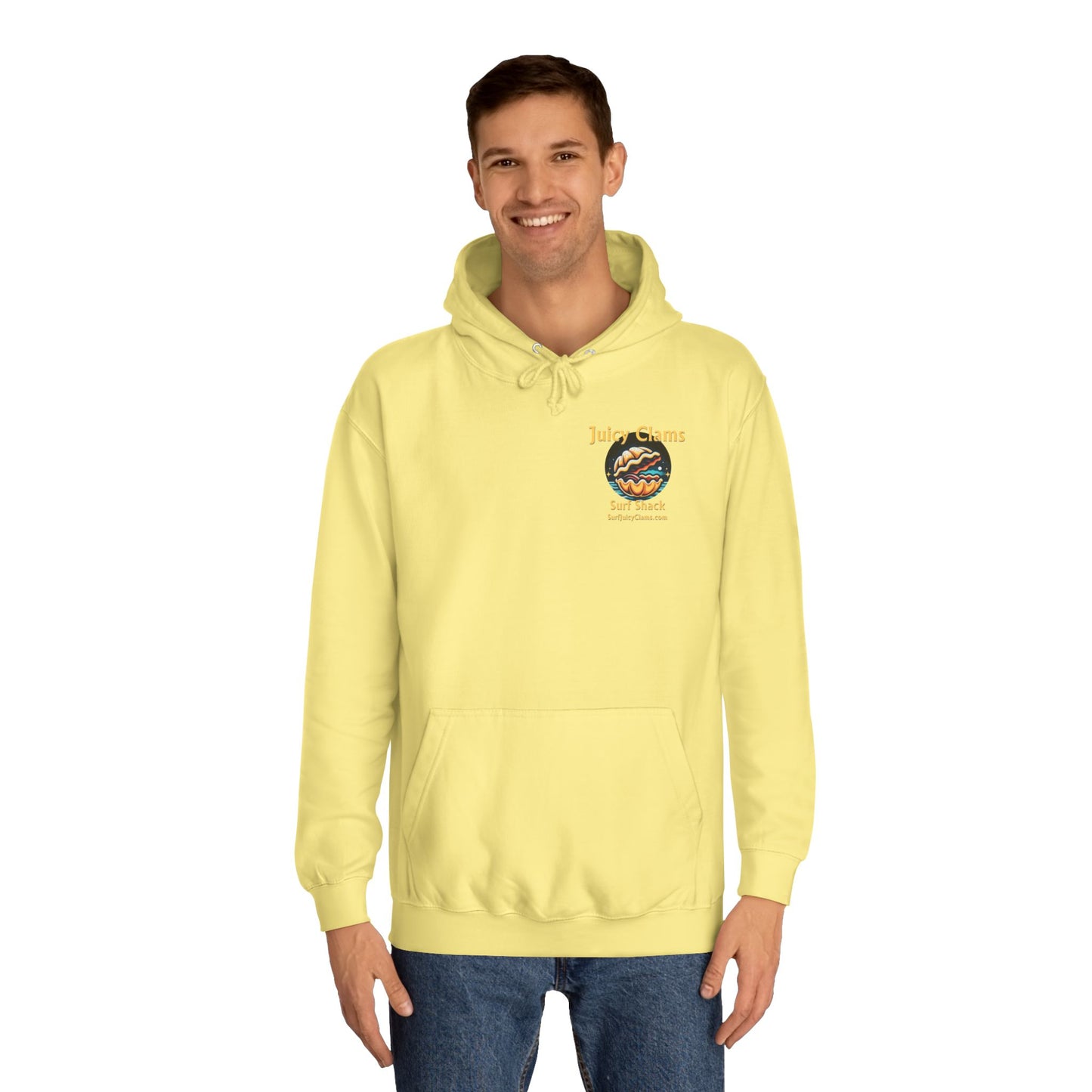 Juicy Clams Unisex College Hoodie (L008)