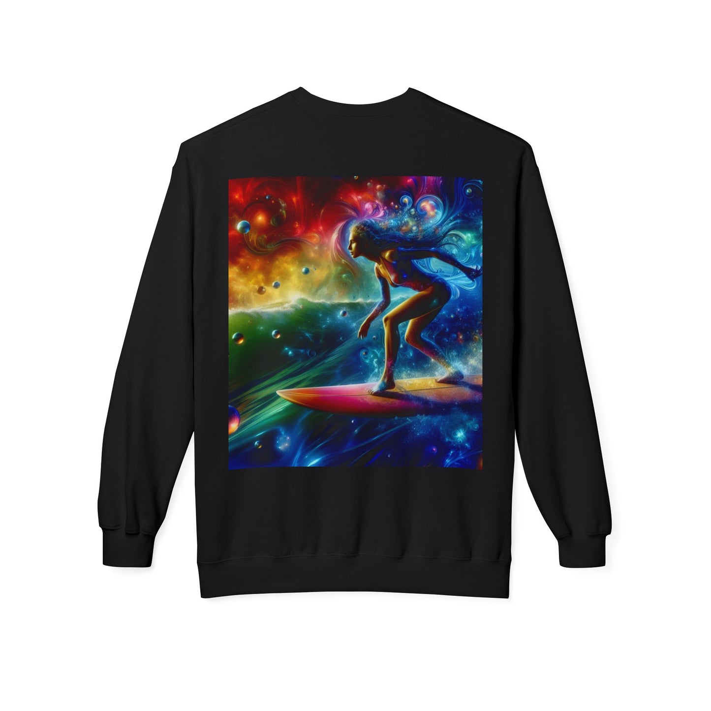 Juicy Clams Unisex Midweight Fleece Crewneck Sweatshirt (D007)