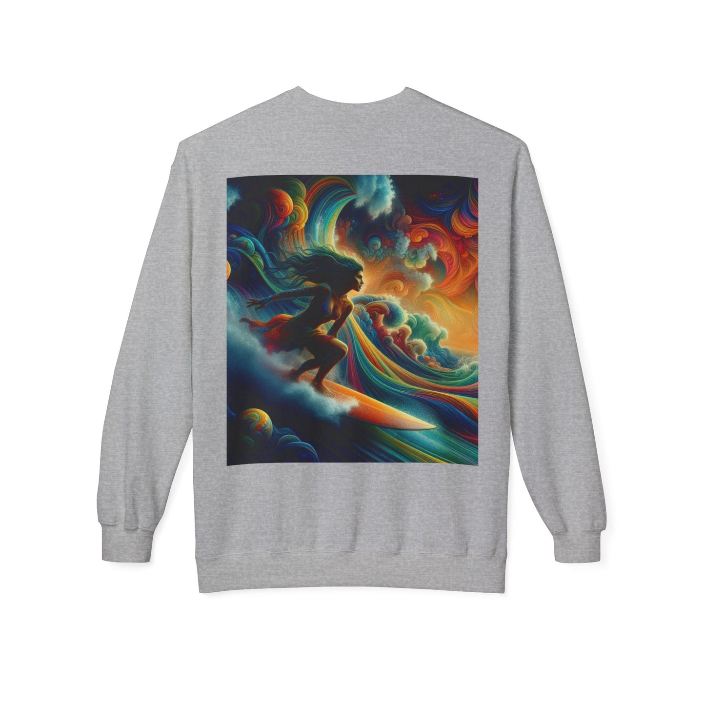 Juicy Clams Unisex Midweight Fleece Crewneck Sweatshirt (D016)