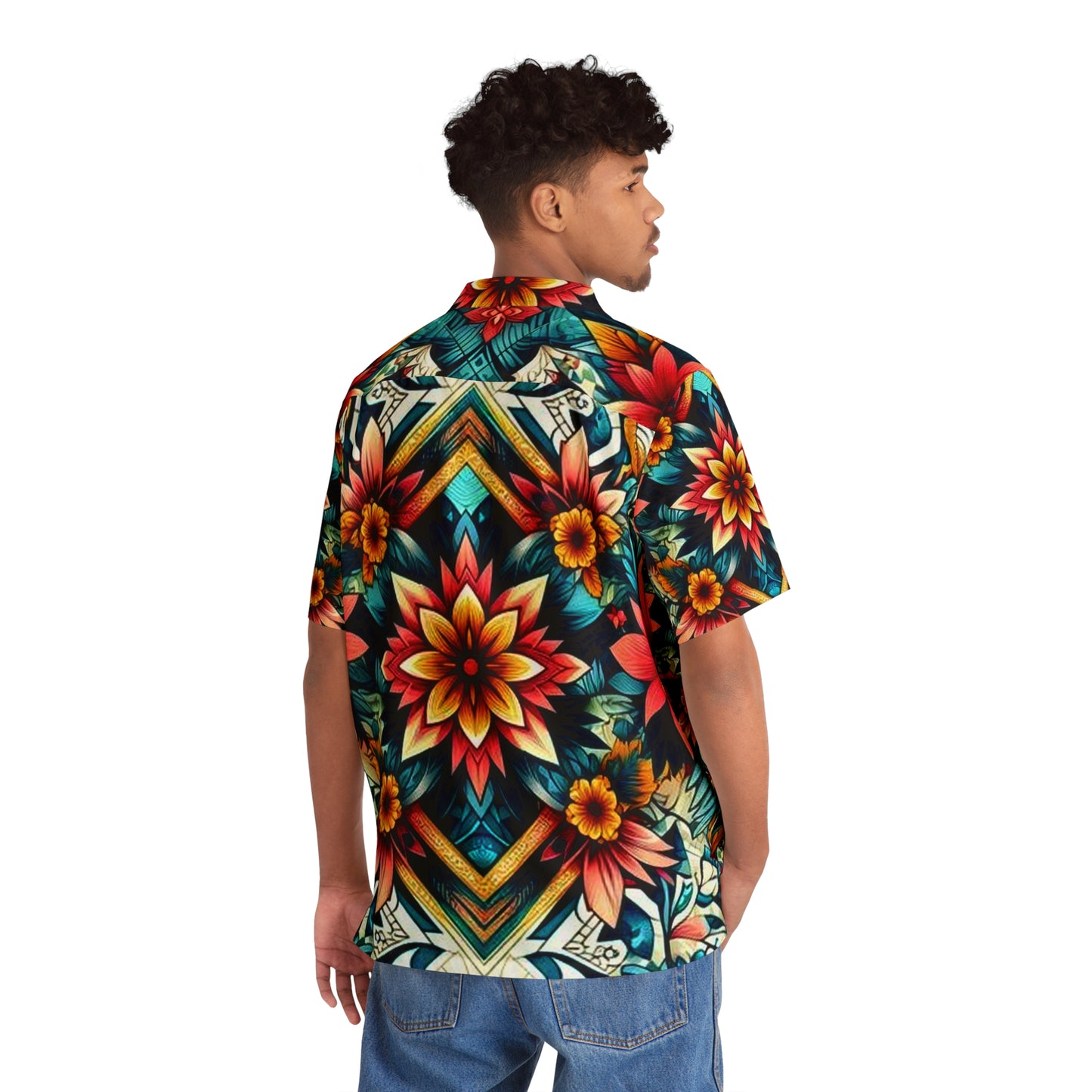 Juicy Clams Men's Hawaiian Shirt (1026)