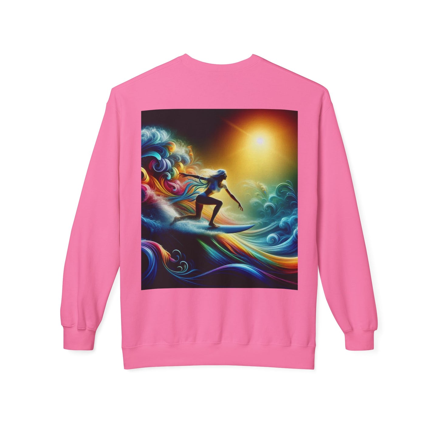 Juicy Clams Unisex Midweight Fleece Crewneck Sweatshirt (D025)