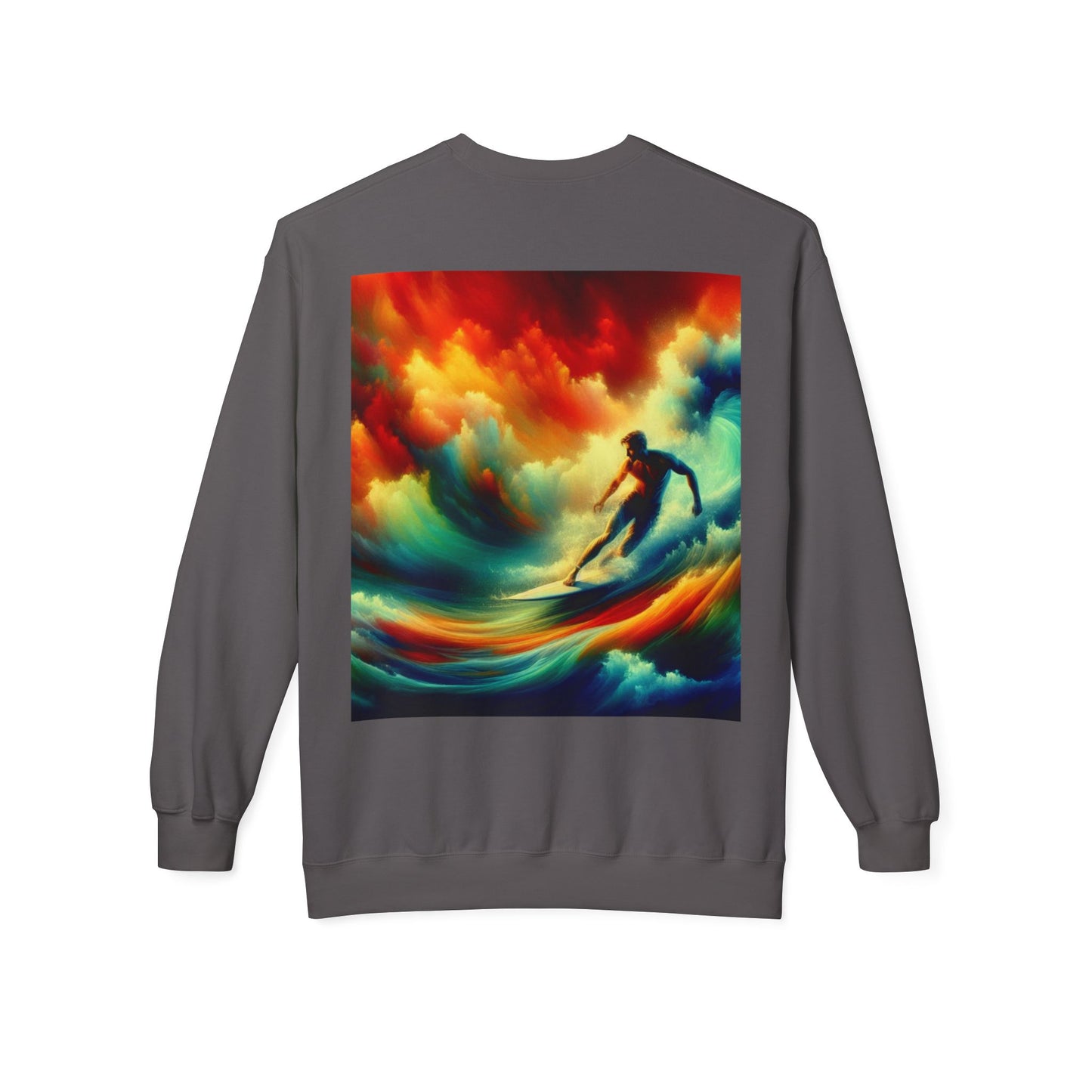 Juicy Clams Unisex Midweight Fleece Crewneck Sweatshirt (D031)